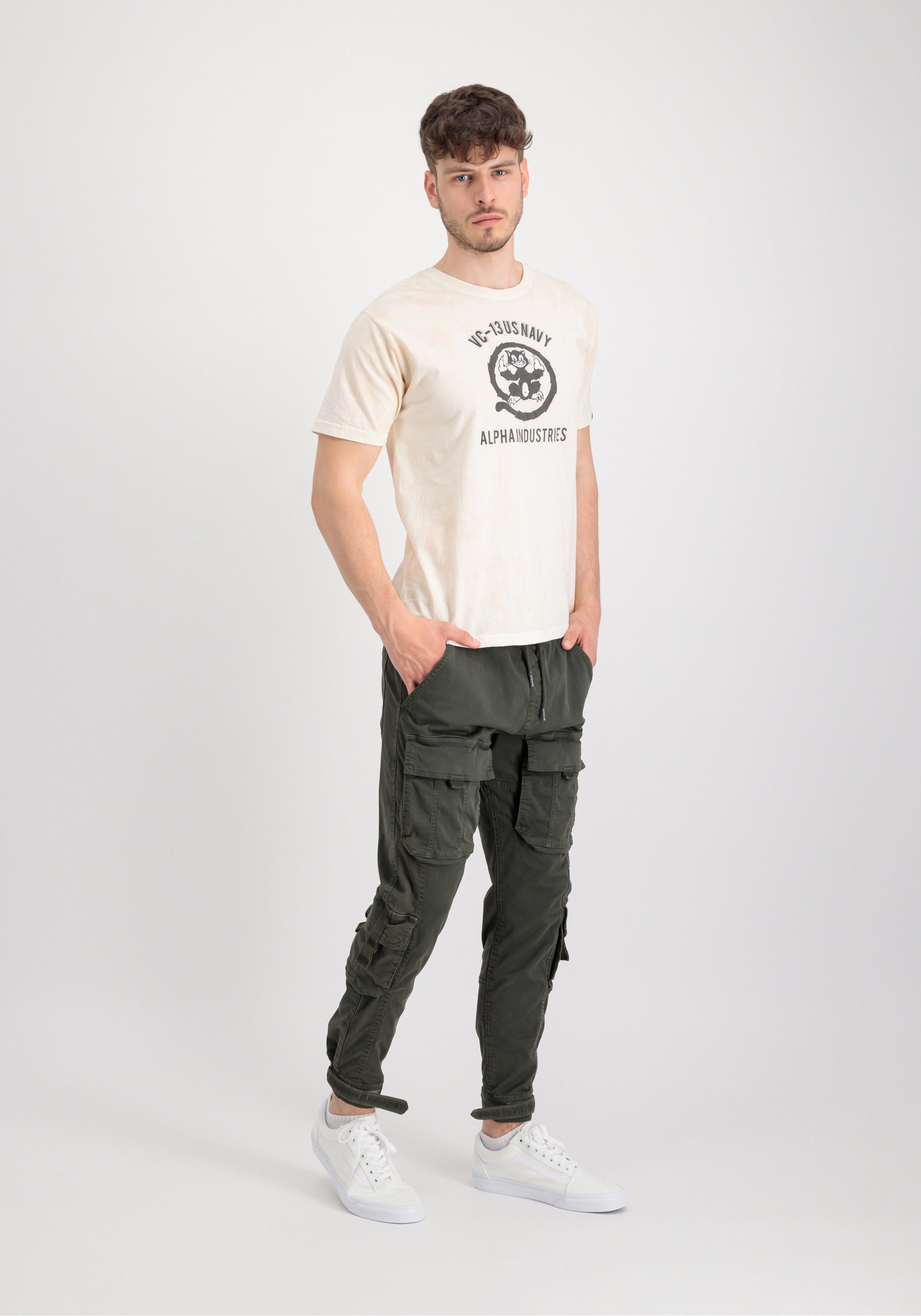 Alpha Industries T-shirt Men T-Shirts USN Cat T-Shirt