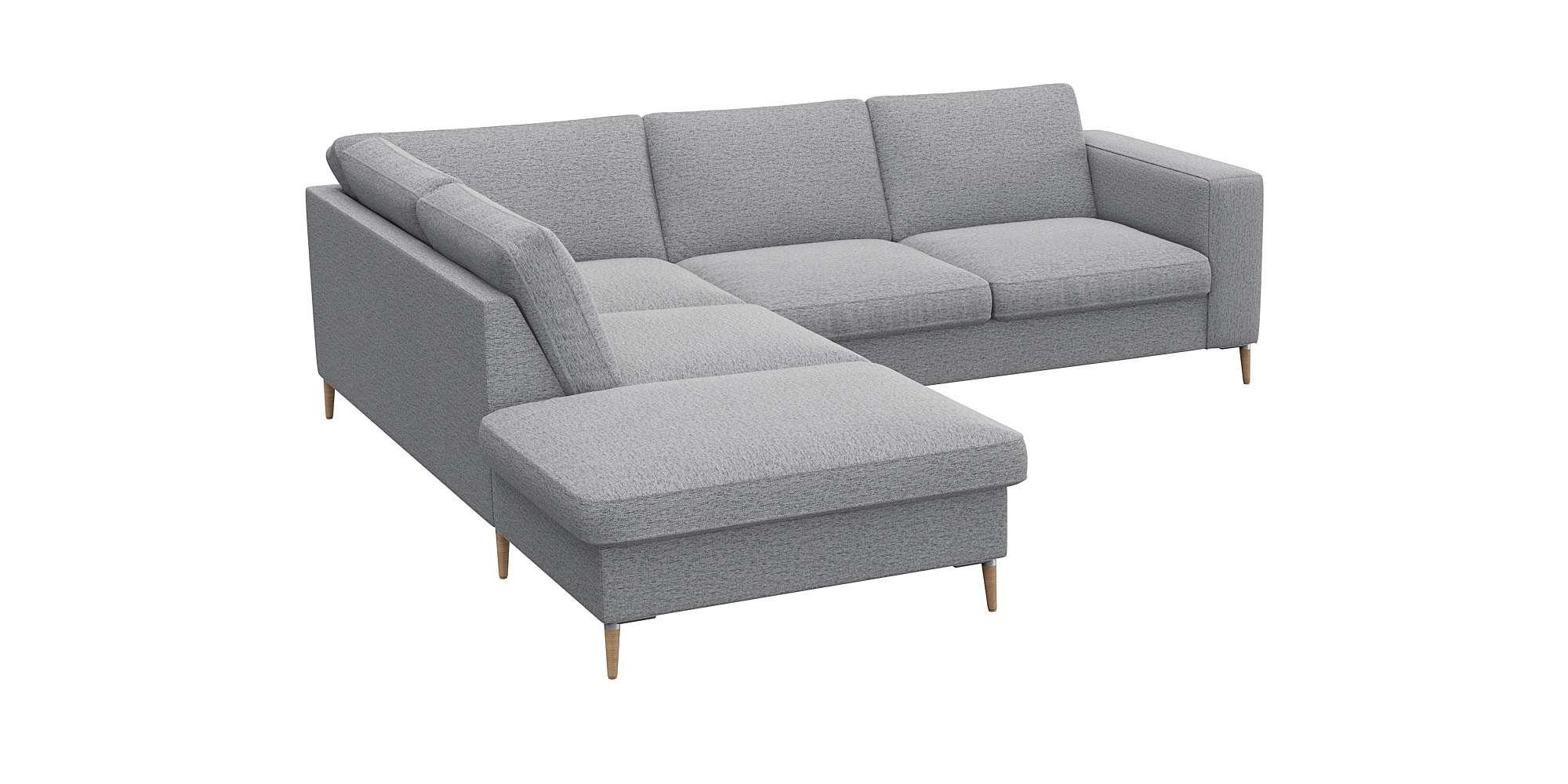 FLEXLUX Hoekbank Fiore, L-vorm, super comfortabel door koudschuim in de zitting