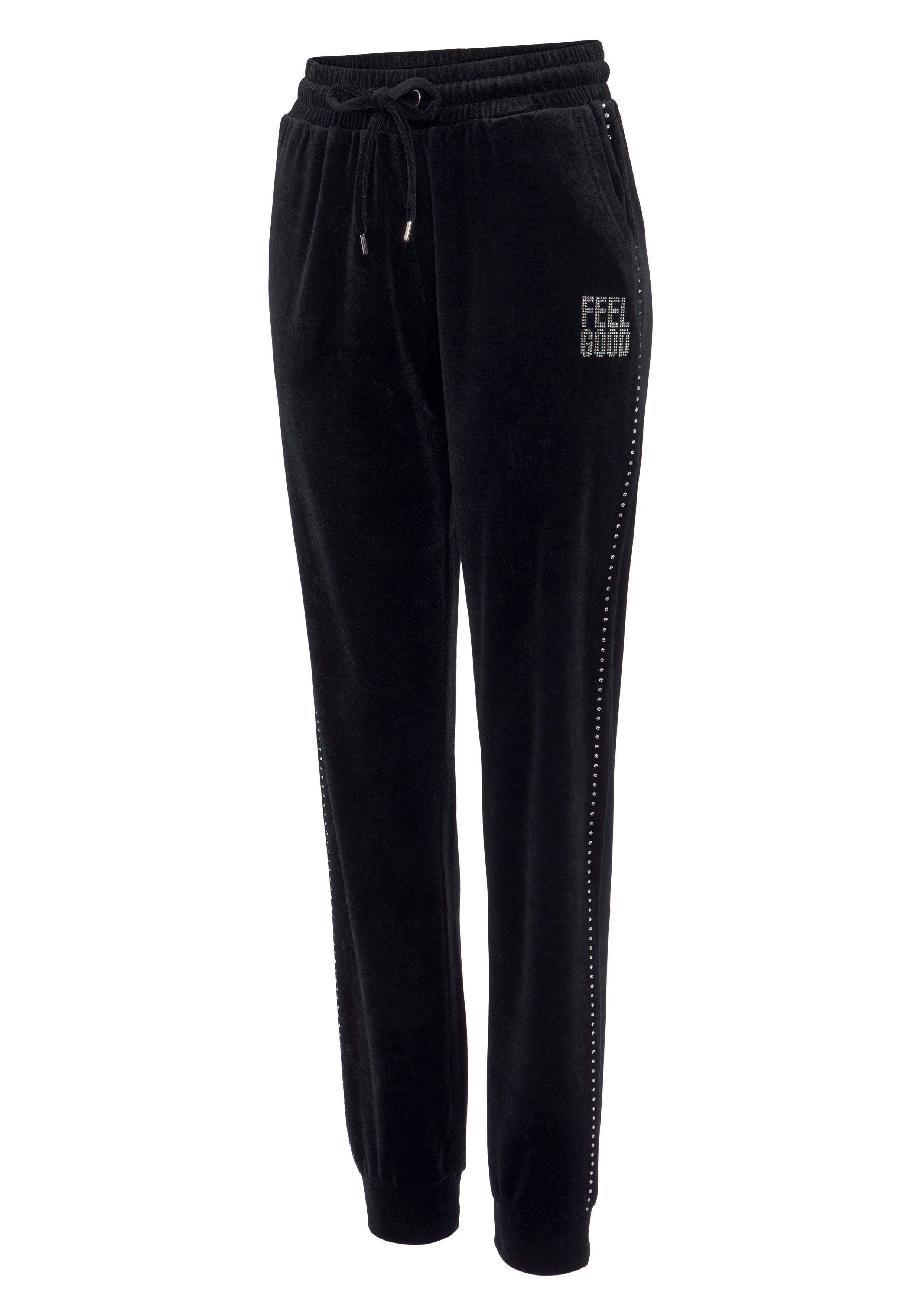 Vivance Nickybroek -Loungebroek met glitterprint