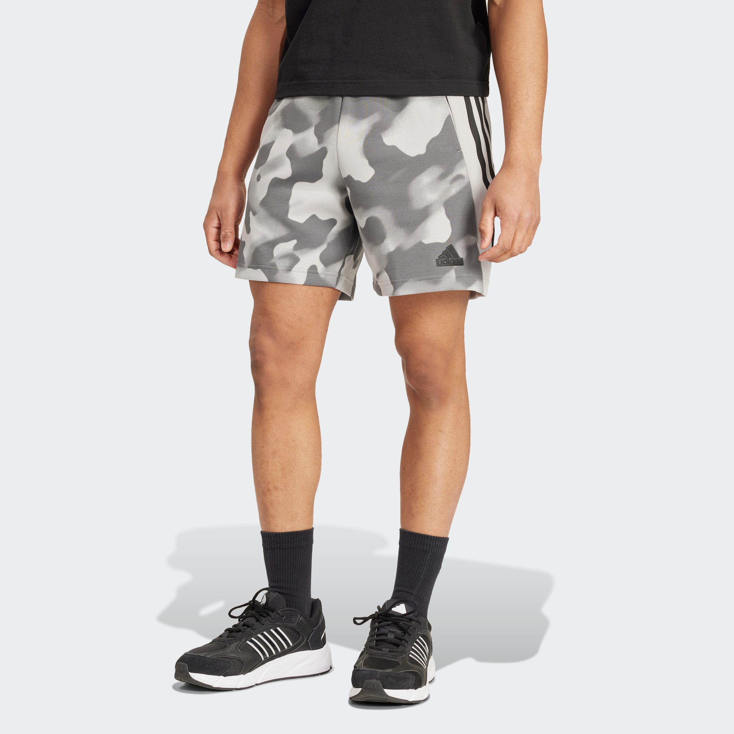 adidas Sportswear Short M FI 3S SHO AOP (1-delig) heren bermuda broeken maat XL multicolor