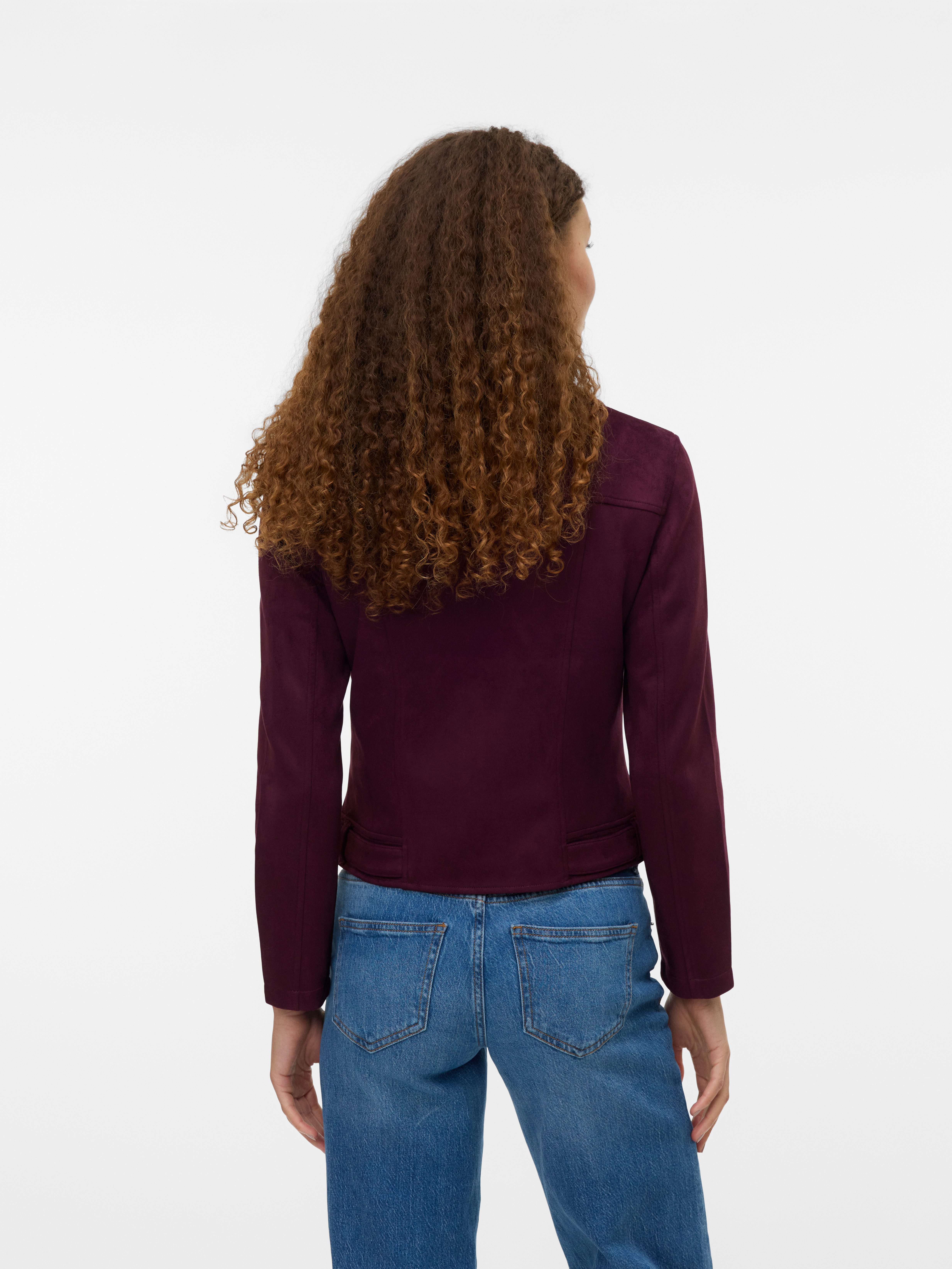 Vero Moda Imitatieleren jack VMJOSE SHORT FAUX SUEDE JACKET GA NOOS
