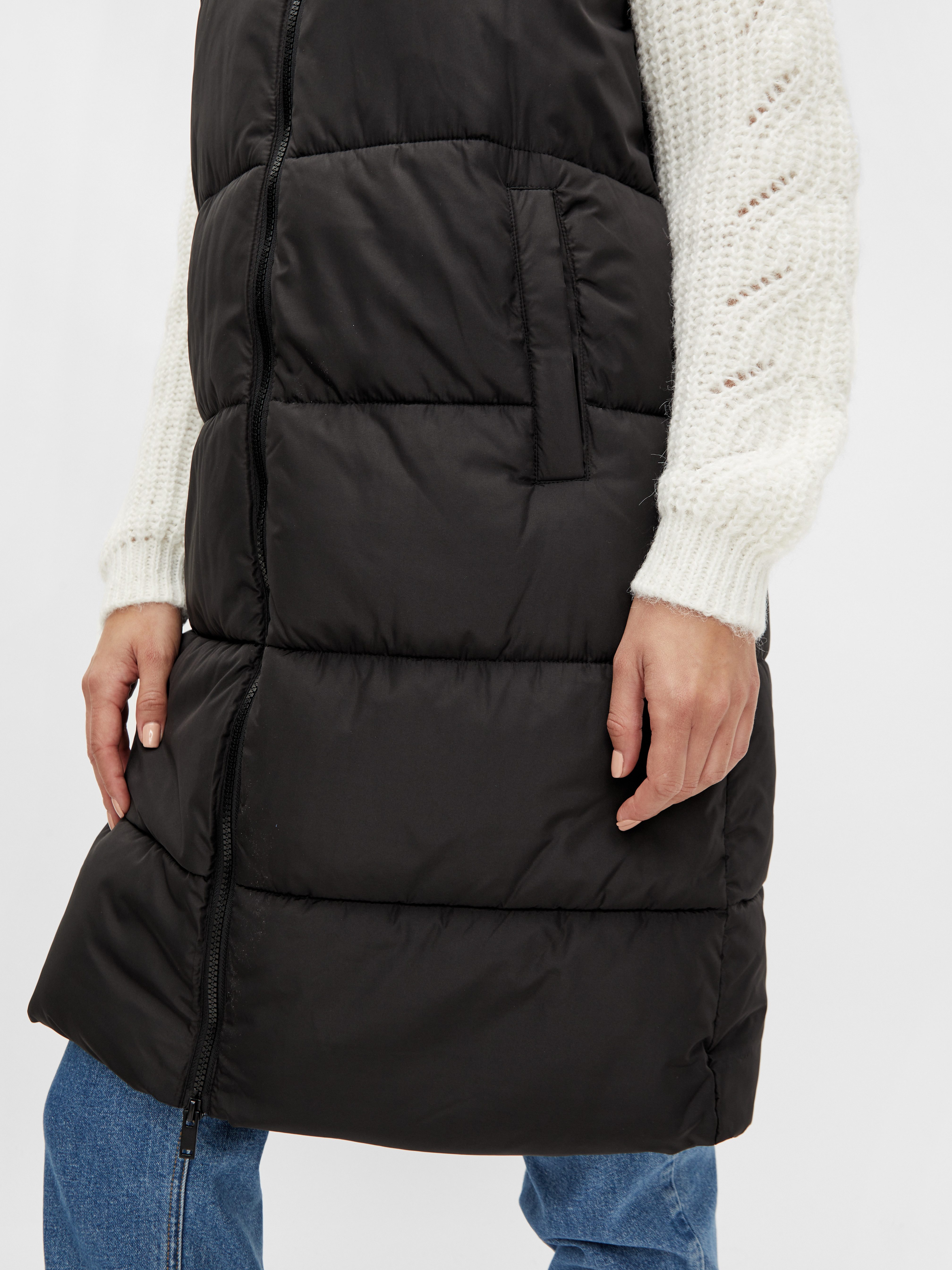 pieces Bodywarmer PCBEE NEW LONG PUFFER VEST NOOS BC