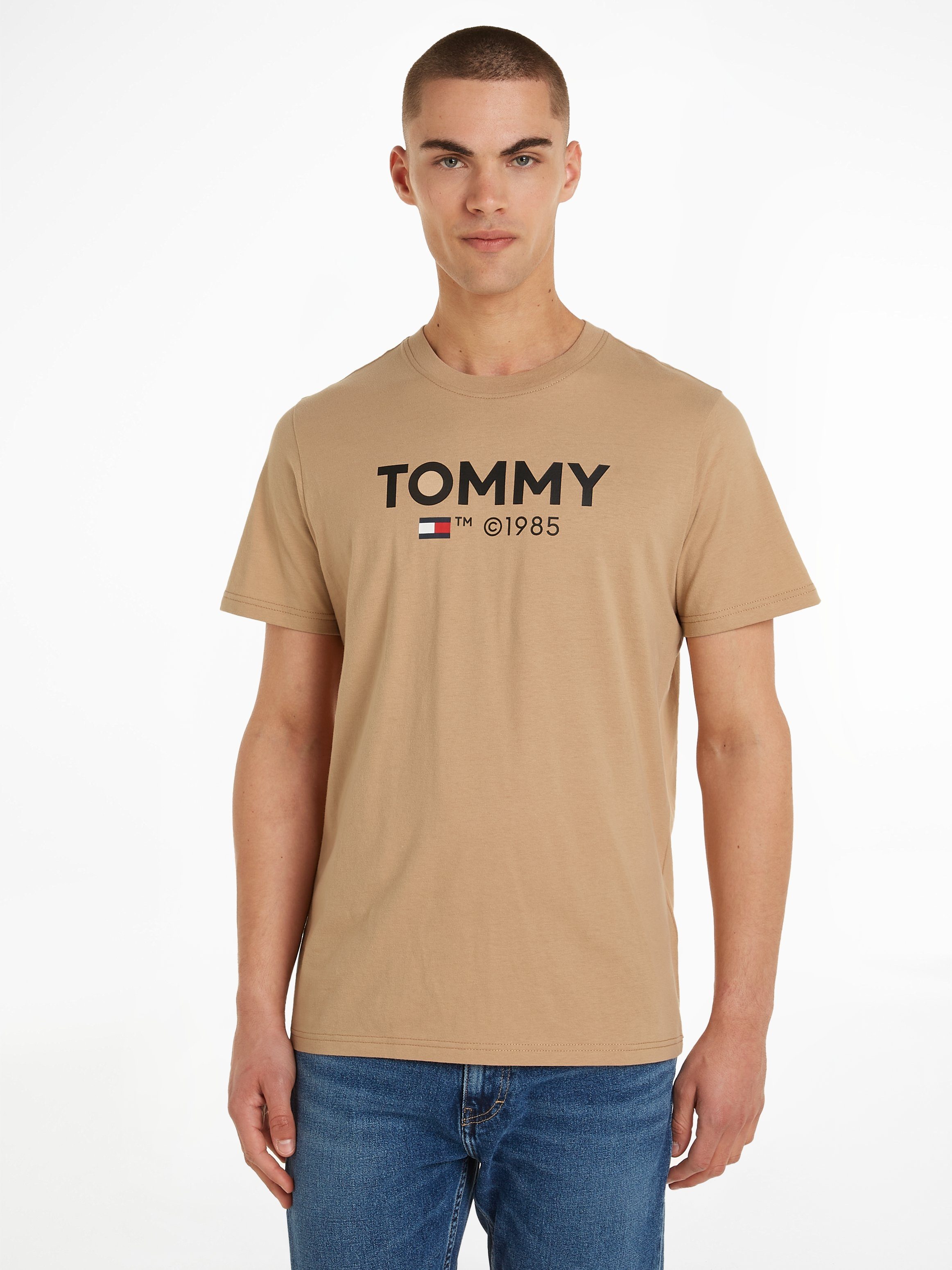 TOMMY JEANS T-shirt TJM SLIM ESSENTIAL TOMMY TEE