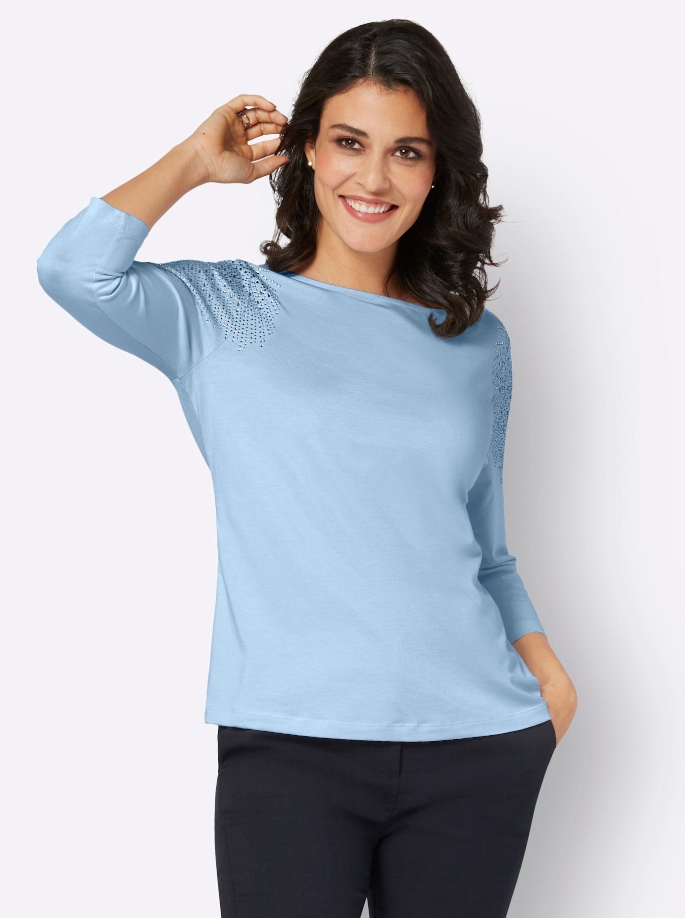 Creation L Shirt met 3/4-mouwen Shirt (1-delig)