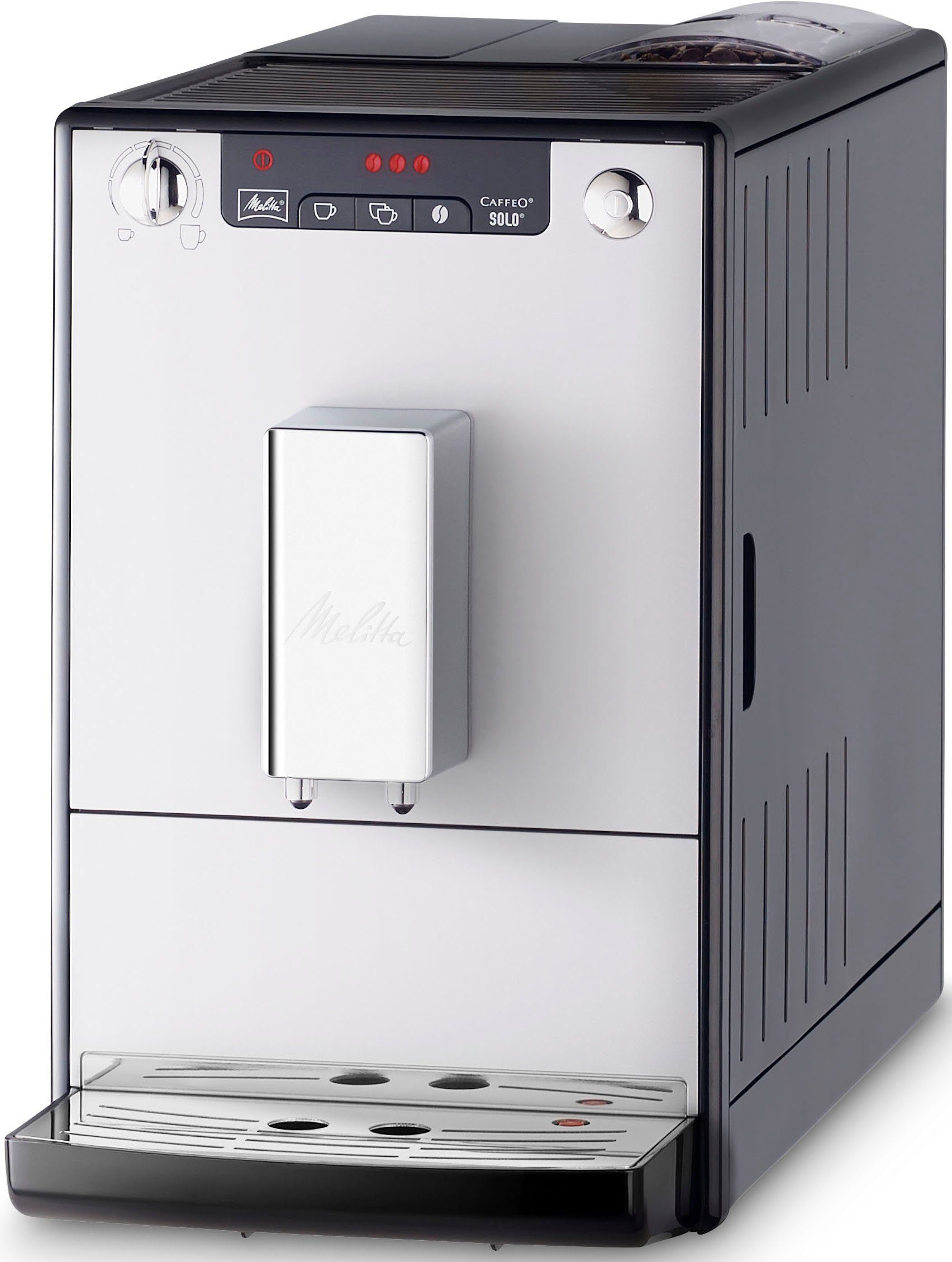 Melitta Volautomatisch koffiezetapparaat Solo® E950-201, zwart, Perfect voor caffè crema & espresso, slechts 20 cm breed