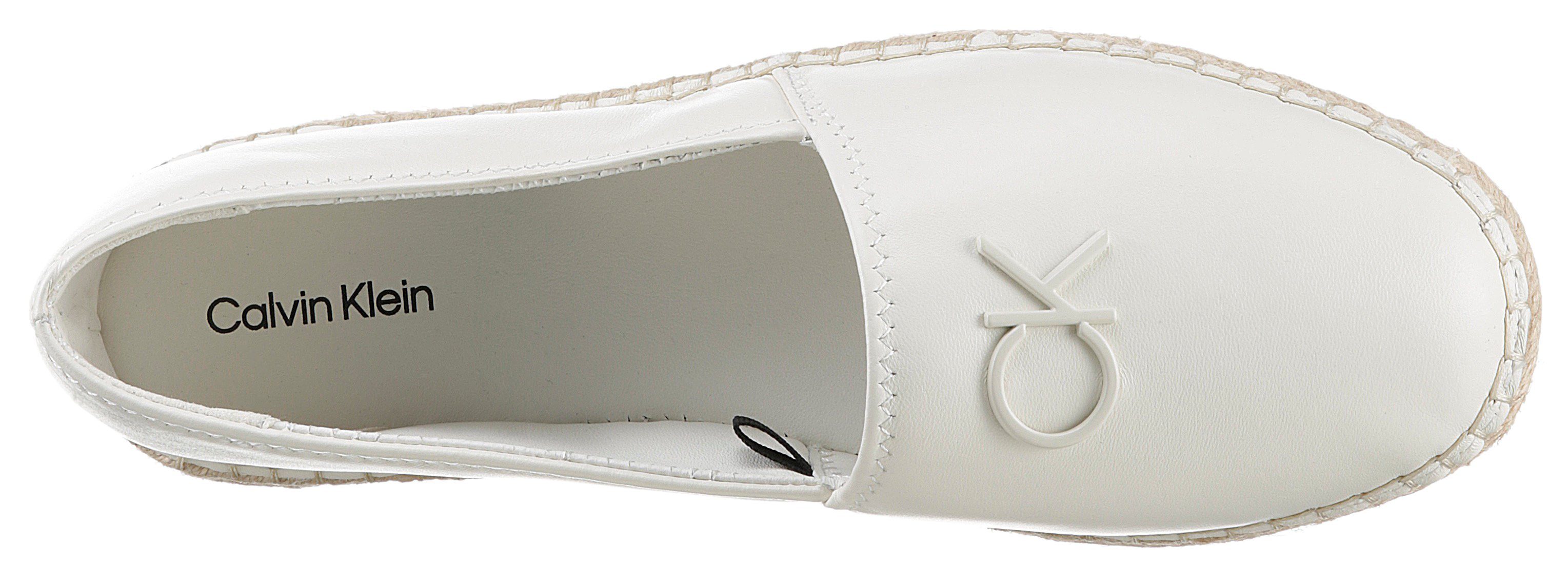Calvin Klein Espadrilles ELDA 9L *I met jute omlijsting van de loopzool