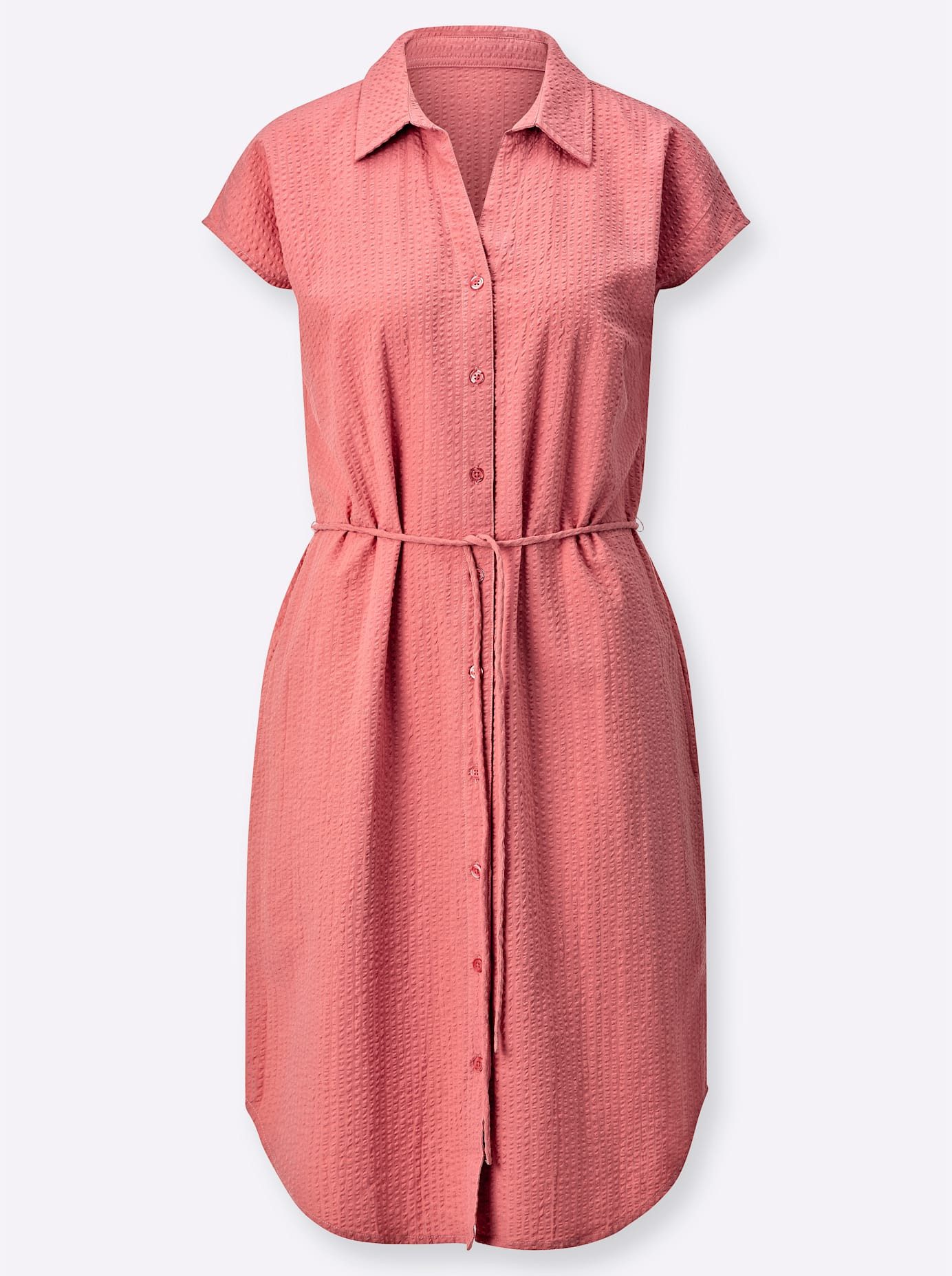 Classic Basics Jurk met overhemdkraag Jurk