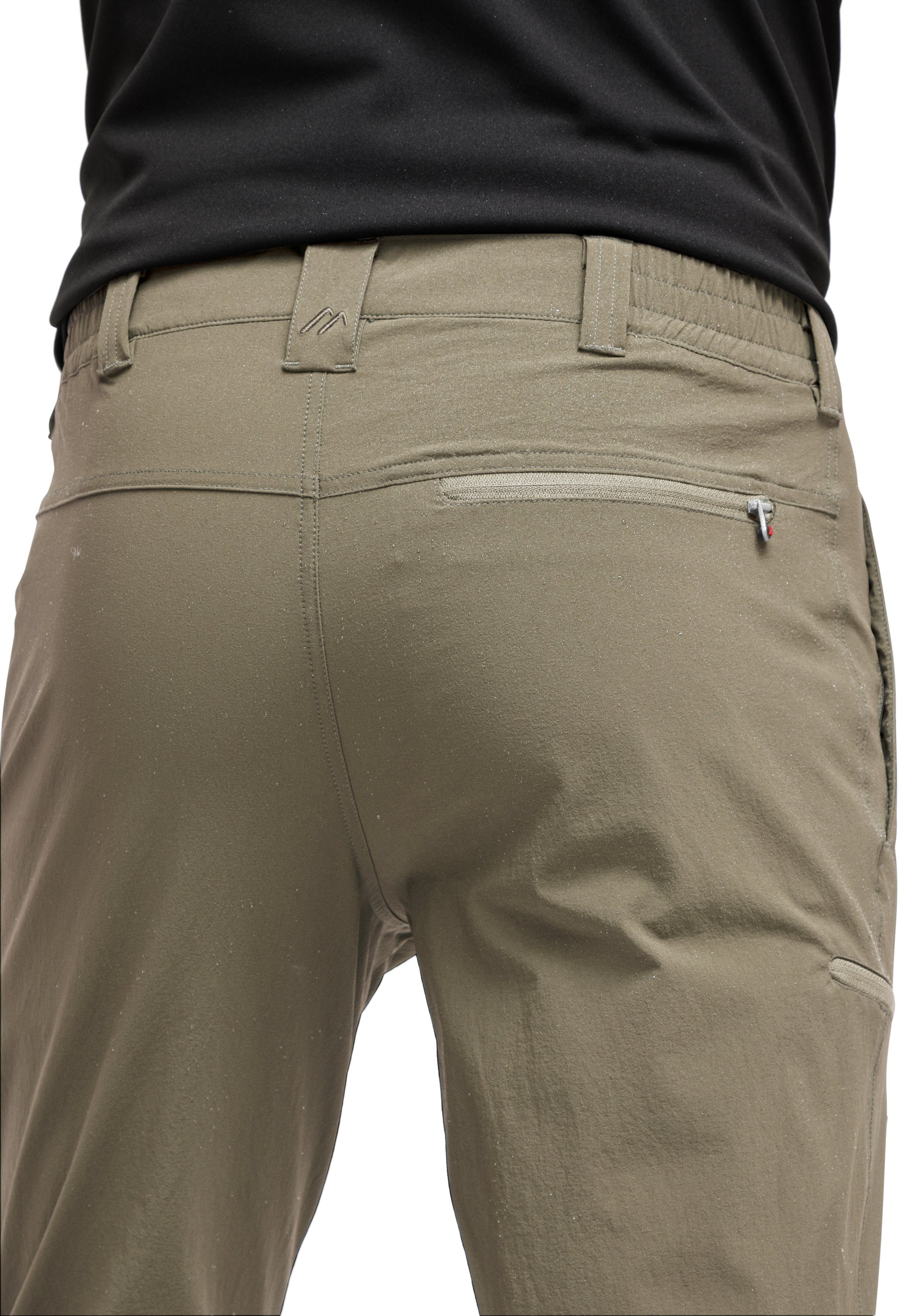 Maier Sports Functionele broek Nil Herenwandelbroek, ventilerende outdoorbroek met oprolfunctie