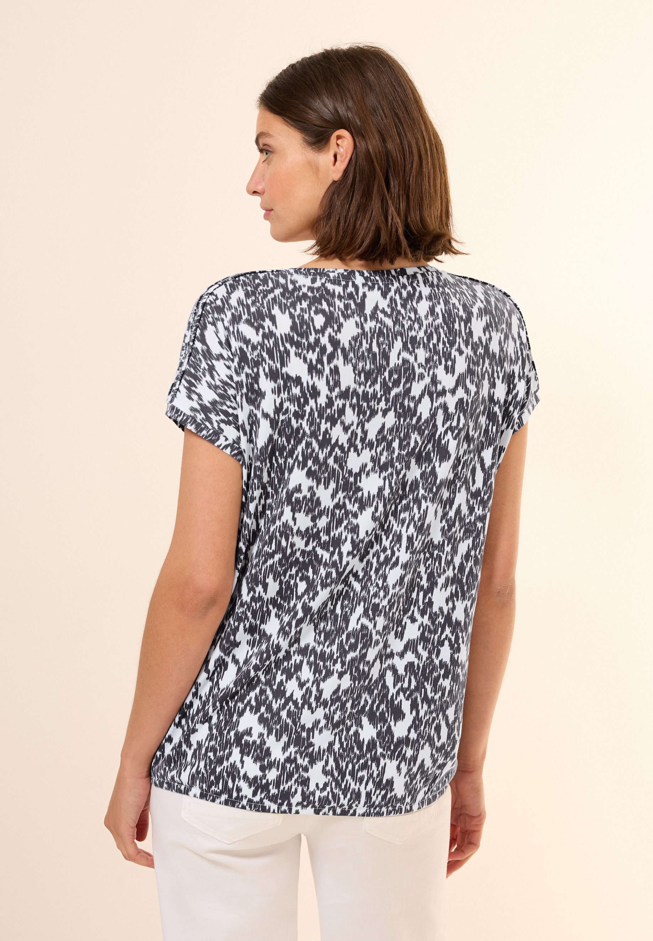 Cecil T-shirt met print all-over