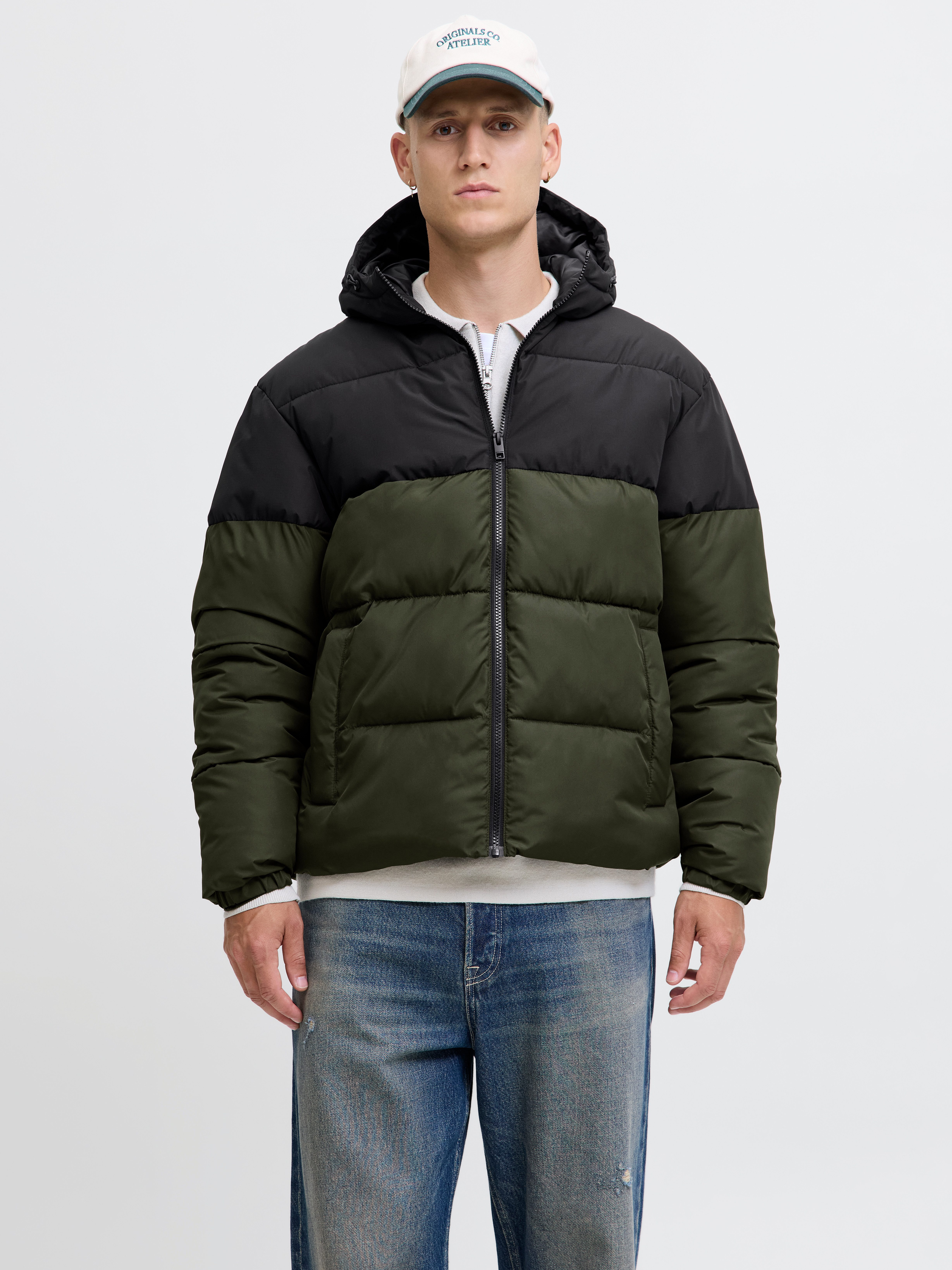 Jack & Jones Gewatteerde jas JJMAZE PUFFER HOOD