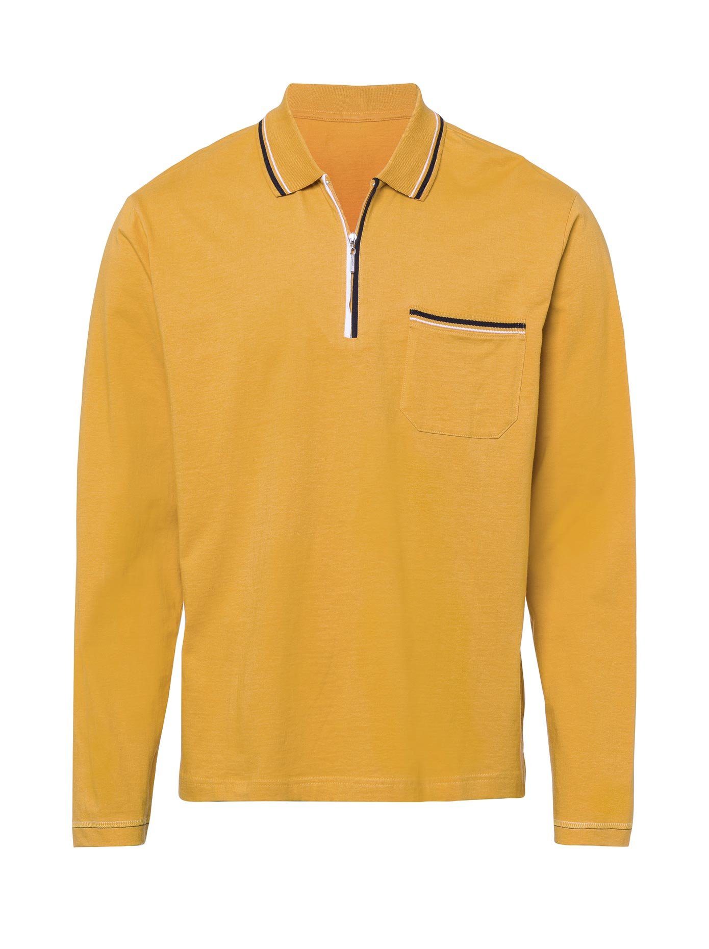 Classic Poloshirt met lange mouwen Poloshirt (1-delig)