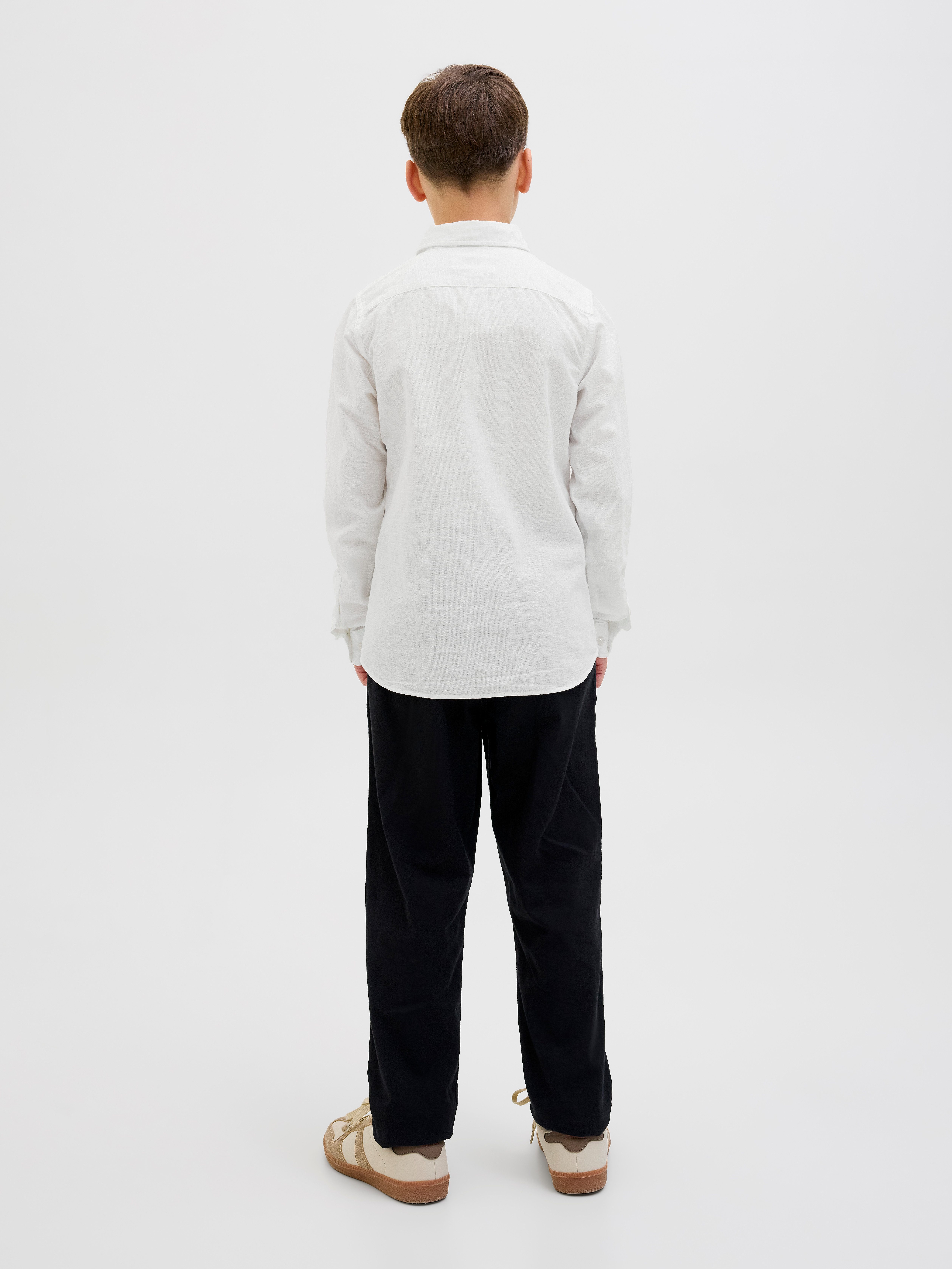 Jack & Jones Junior Overhemd met lange mouwen JJEBREEZE SHIRT LS SN JNR
