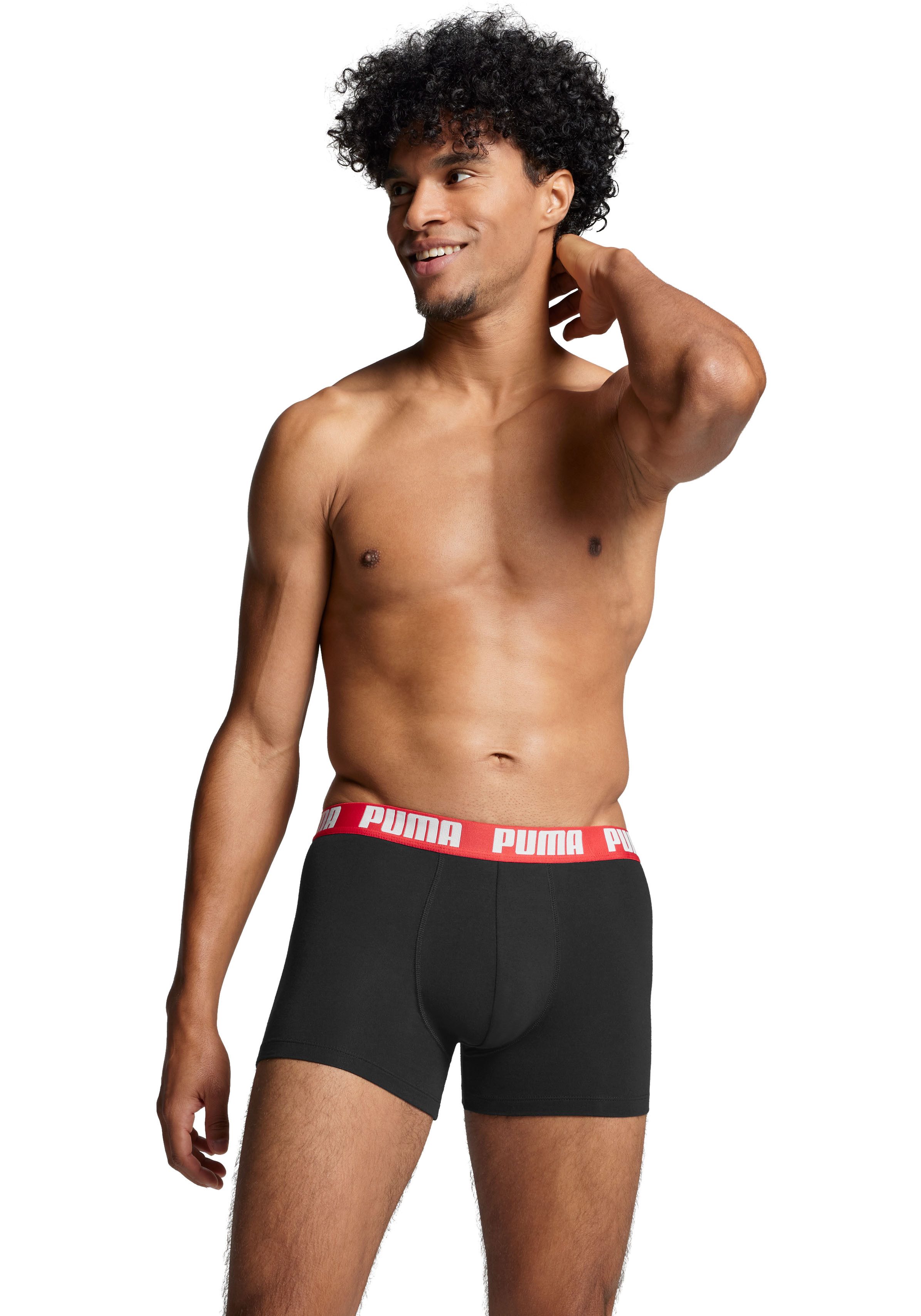 PUMA Boxershort MEN EVERYDAY BOXER 6P ECOM (Set van 6)