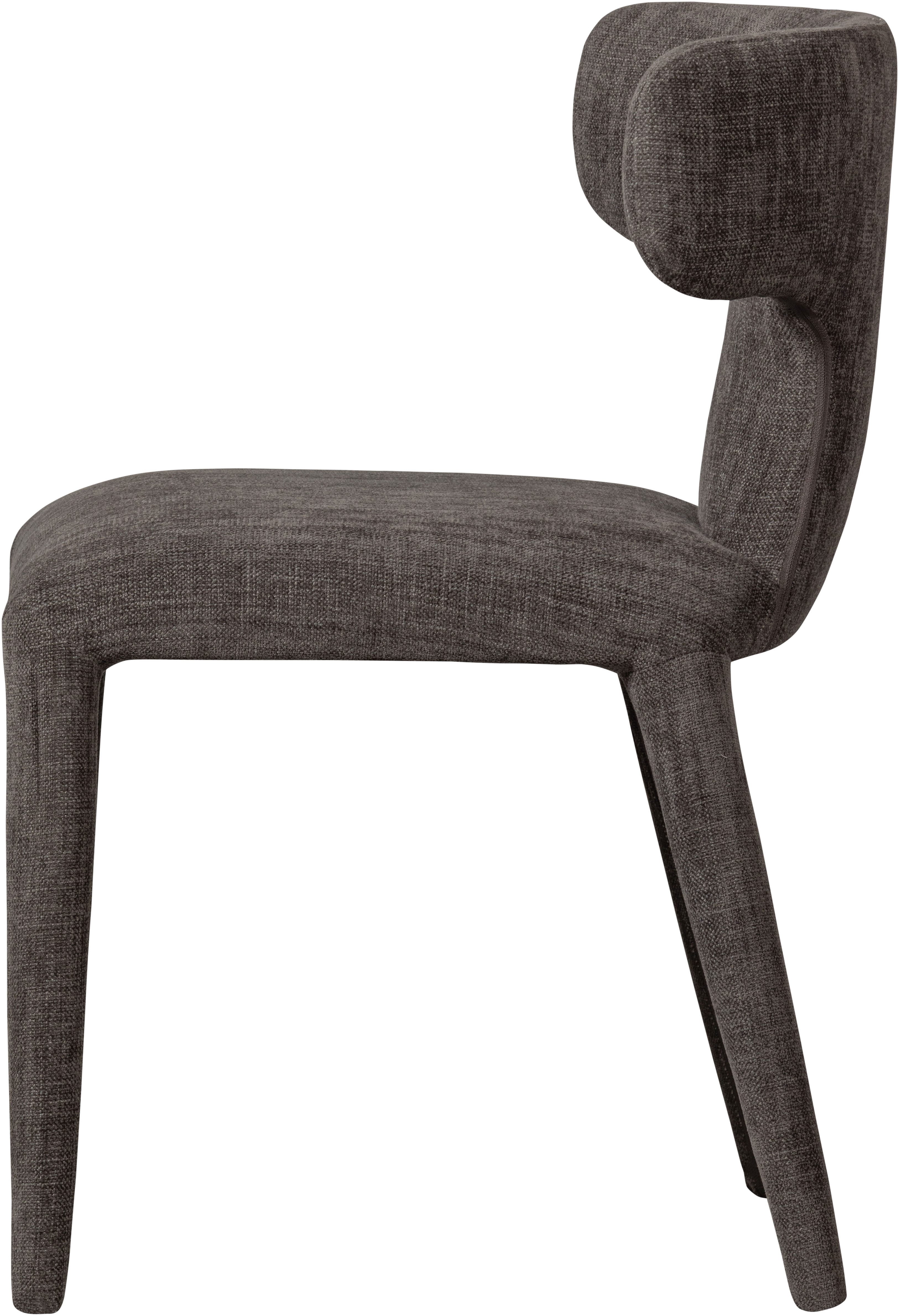 WOOOD Eetkamerstoel Permit 4-poots frame, gepolsterd, h 78 cm x b 52 cm (set, 2 stuks)
