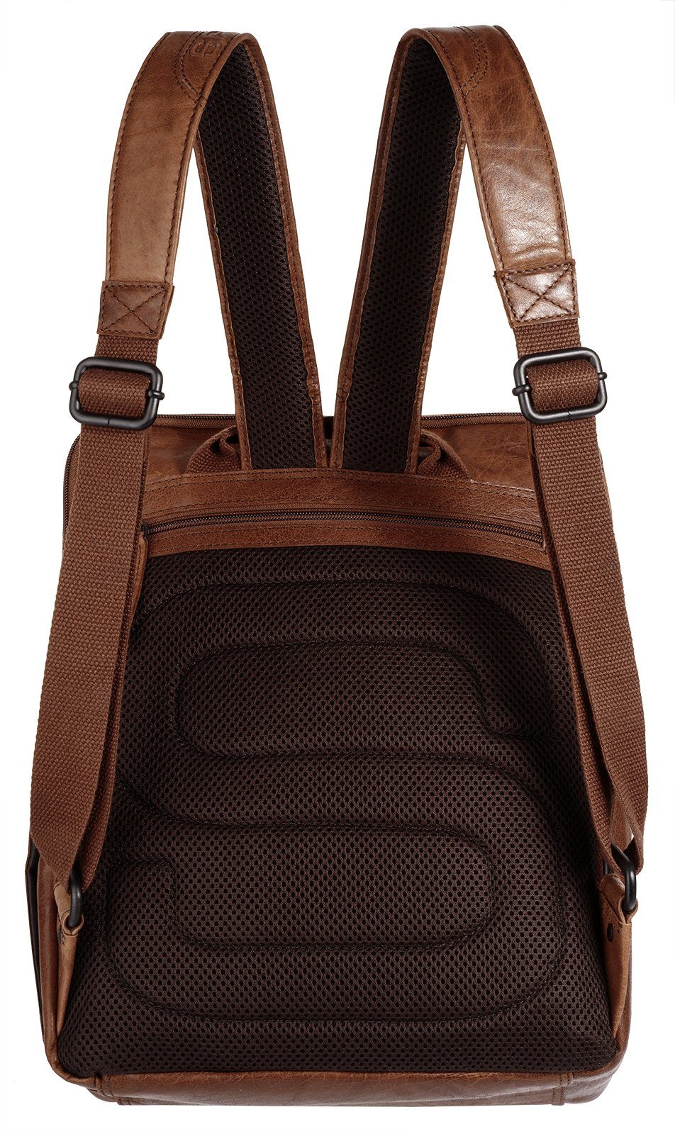 Spikes & Sparrow Laptoprugzak echt leder