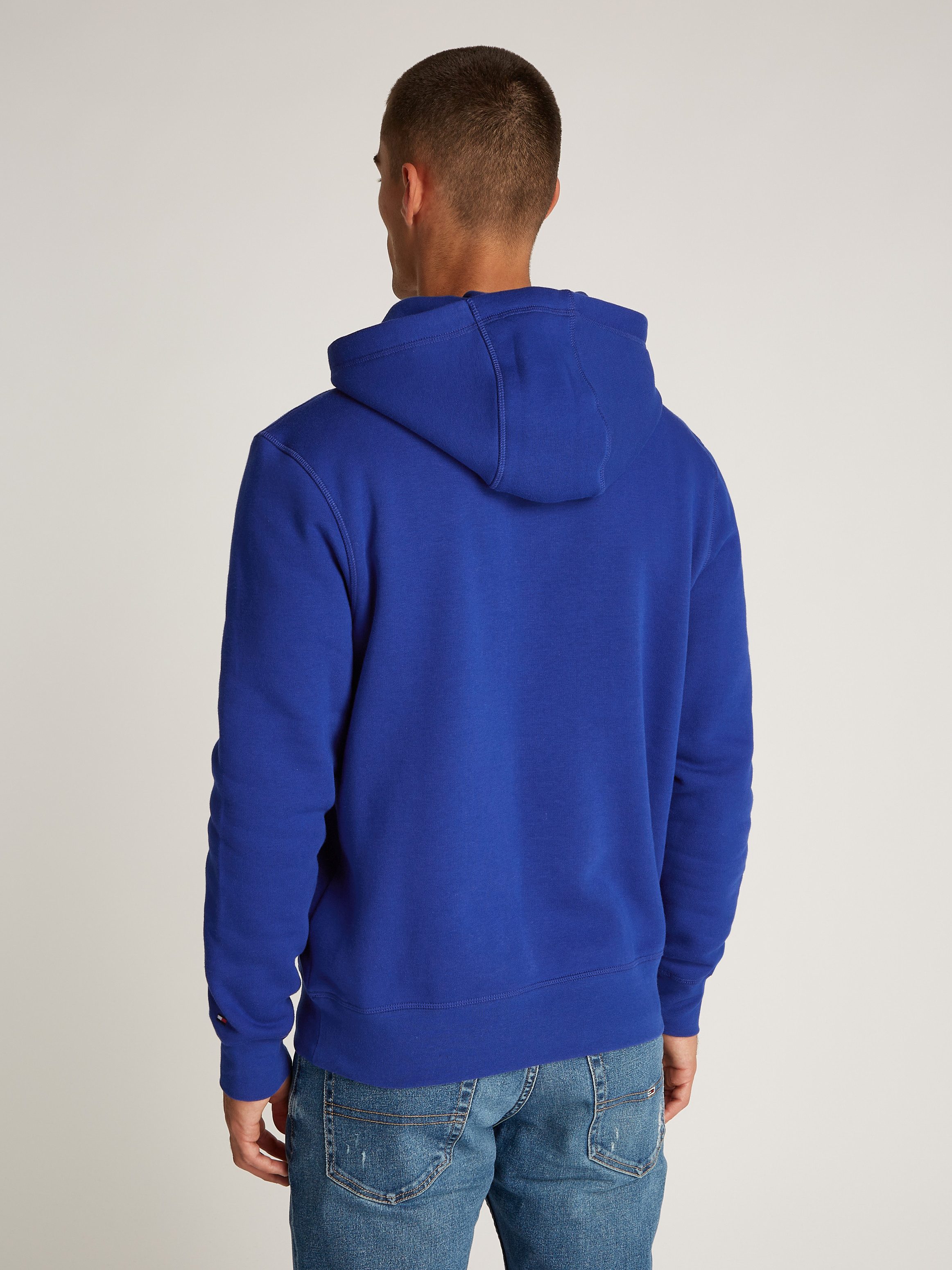 Tommy Hilfiger Hoodie TOMMY LOGO HOODY met capuchon en kangoeroezak