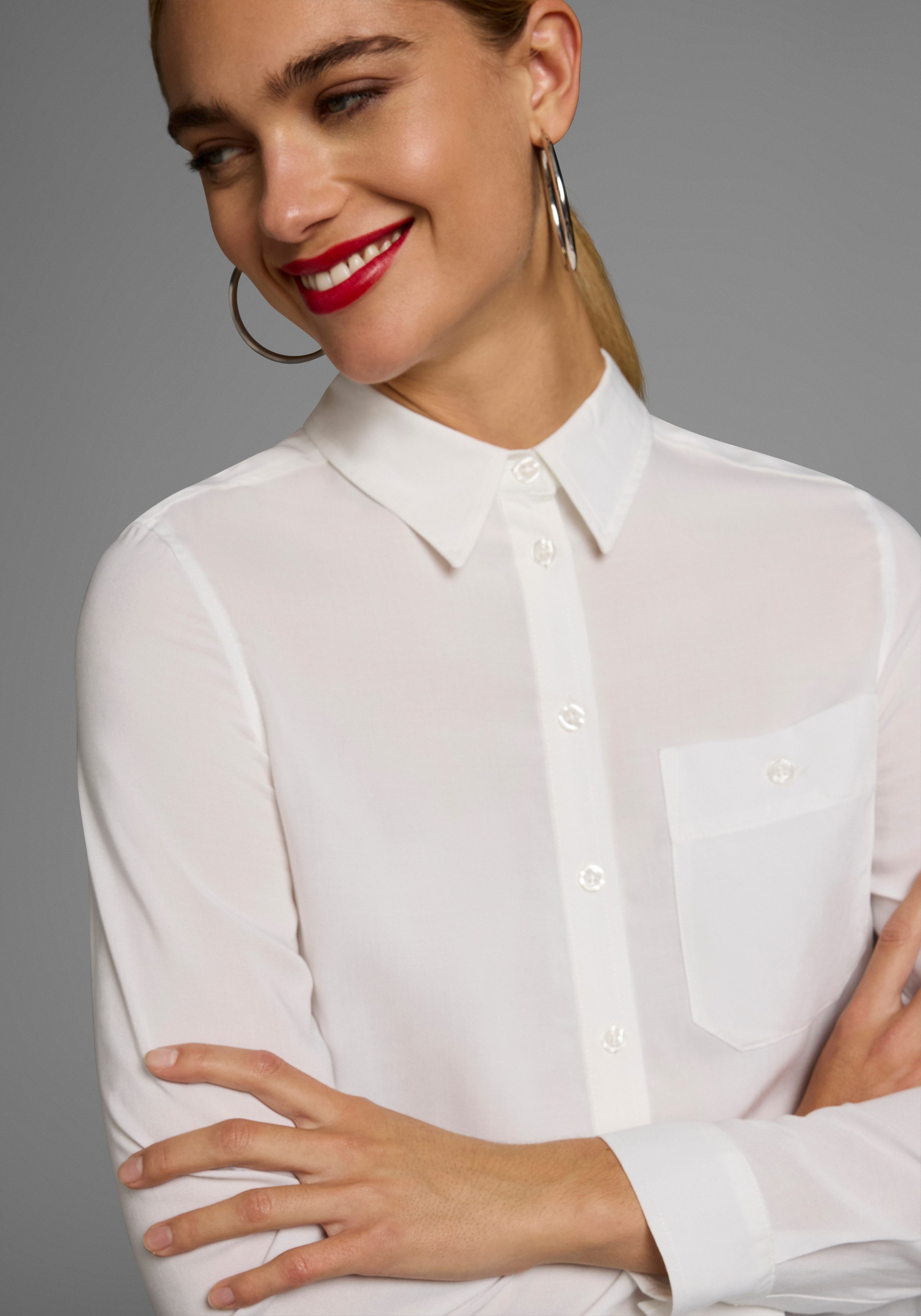 OTTO products Lange blouse van zachte lenzing™ ecovero™ viscose