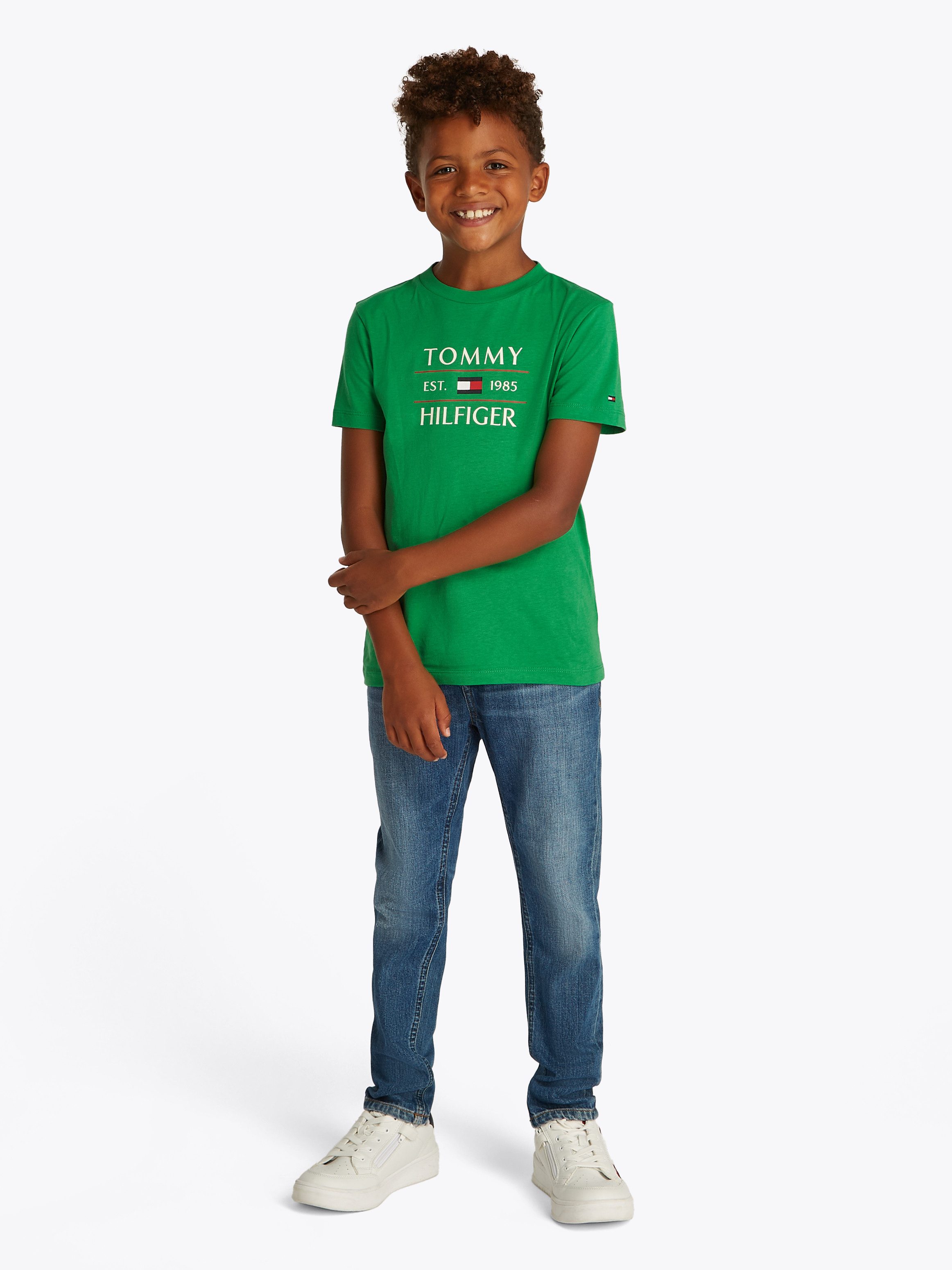 Tommy Hilfiger T-shirt TOMMY FLAG HILFIGER REG TEE SS