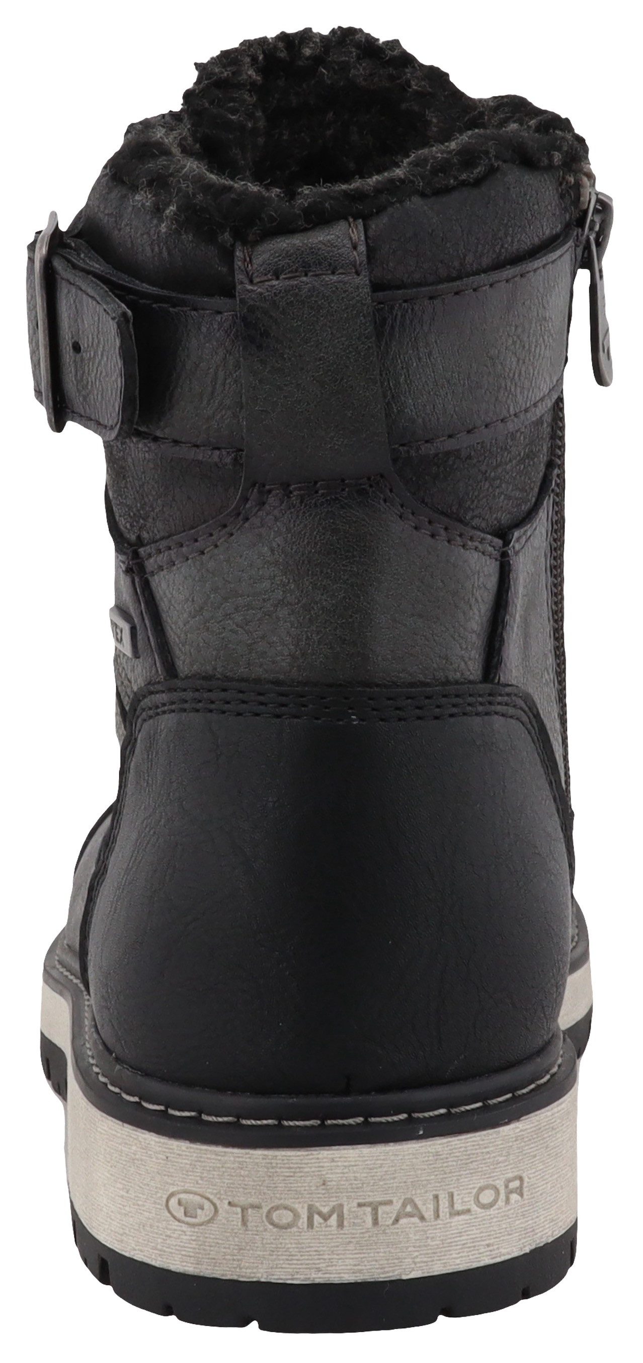 Tom Tailor Winterlaarzen , outdoorschoen, winterlaarzen, veterschoenen met tex-membraan, breedte g