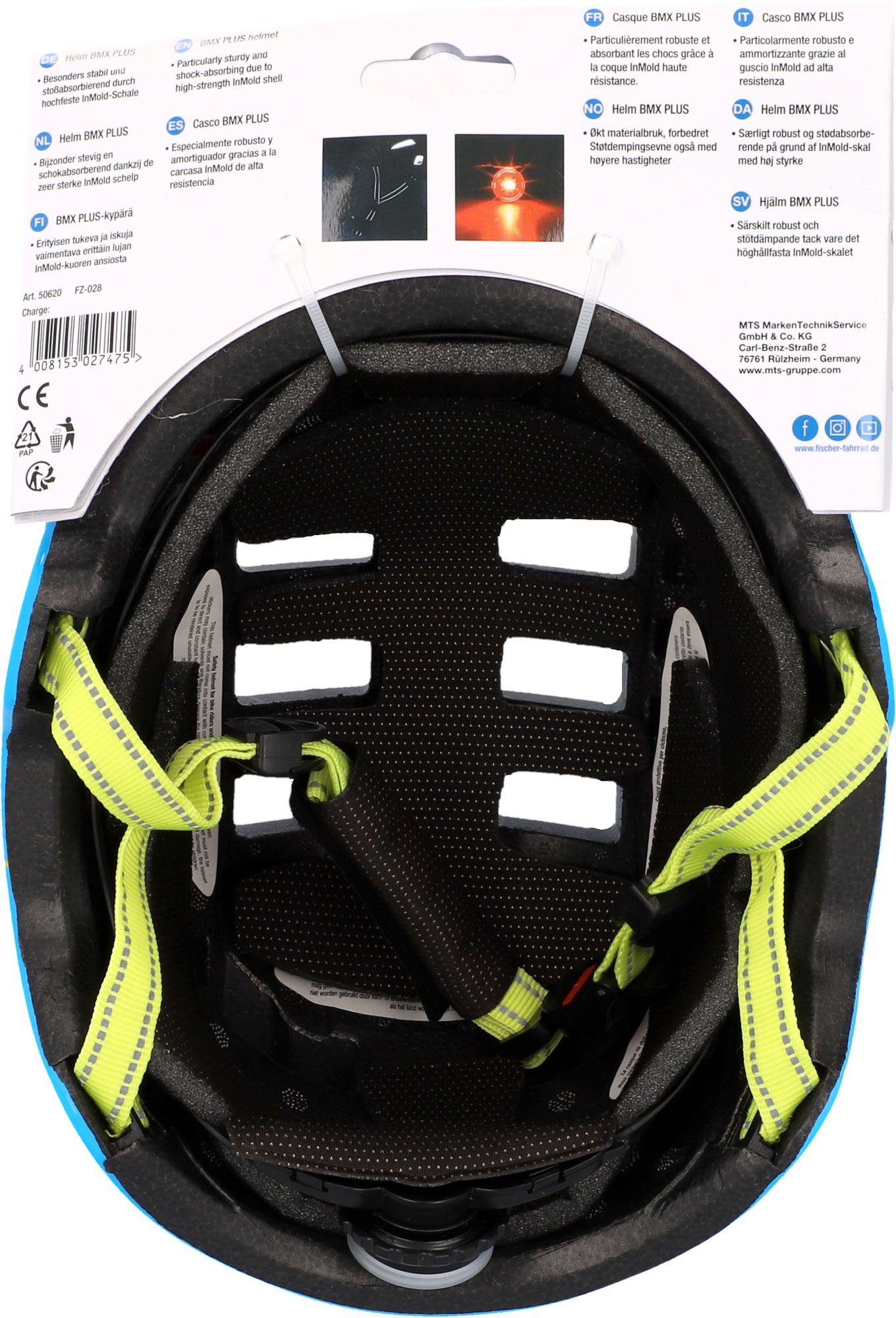 Fischer Kinderfietshelm BMX-helm spel