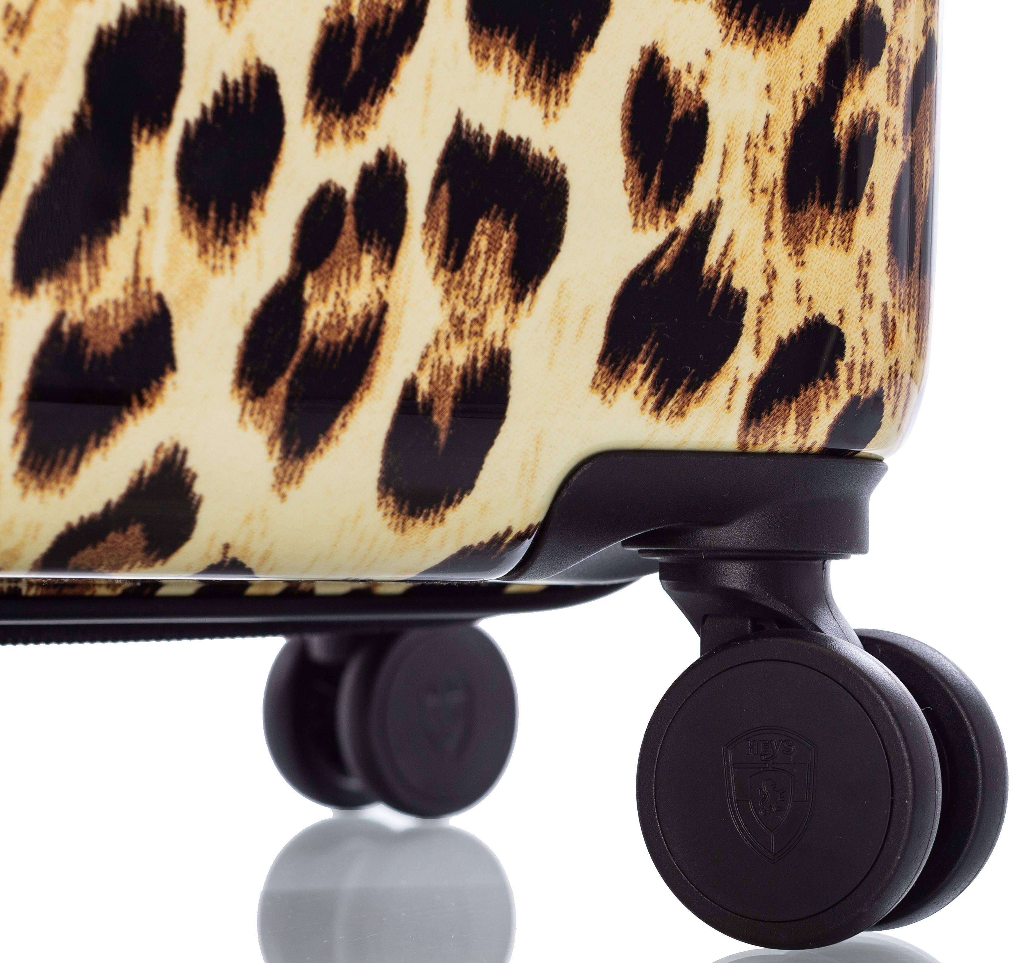 Heys Hardshell-trolley Leopard, 66 cm Heys x Joachim Llambi harde koffer volumevergroting