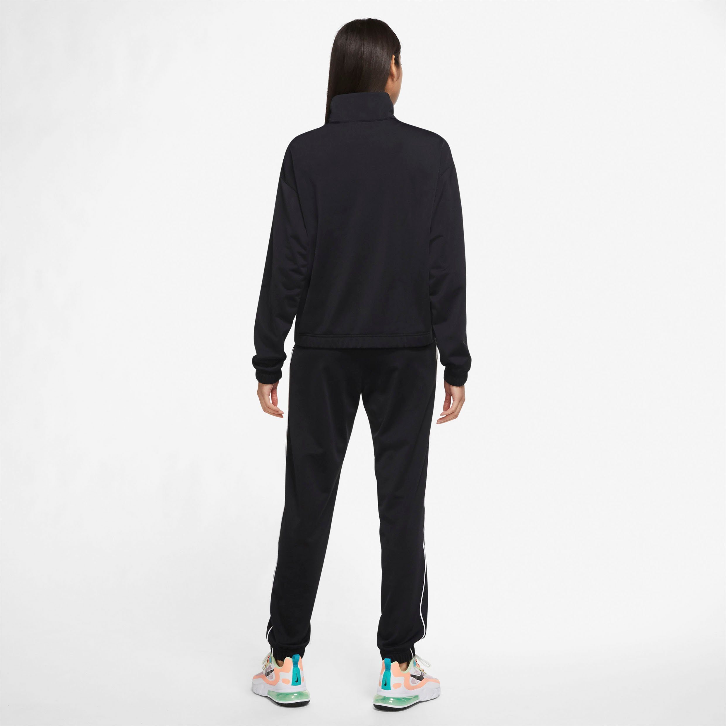 Nike Sportswear Trainingspak WoMen's Fitted Track Suit Comfortabele basic dames sportoutfit (set, 2-delig)