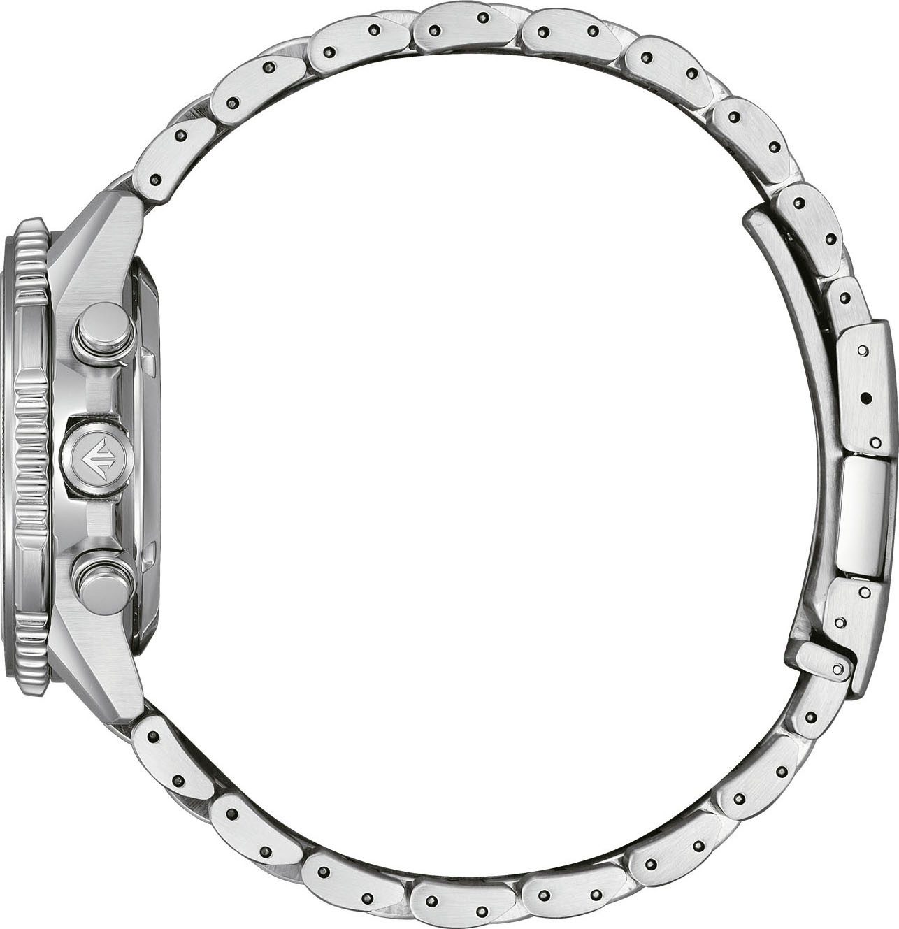 Citizen Chronograaf Promaster Sky Armbandhorloge, solar, herenhorloge, roestvrij staal armband, analoog, dag