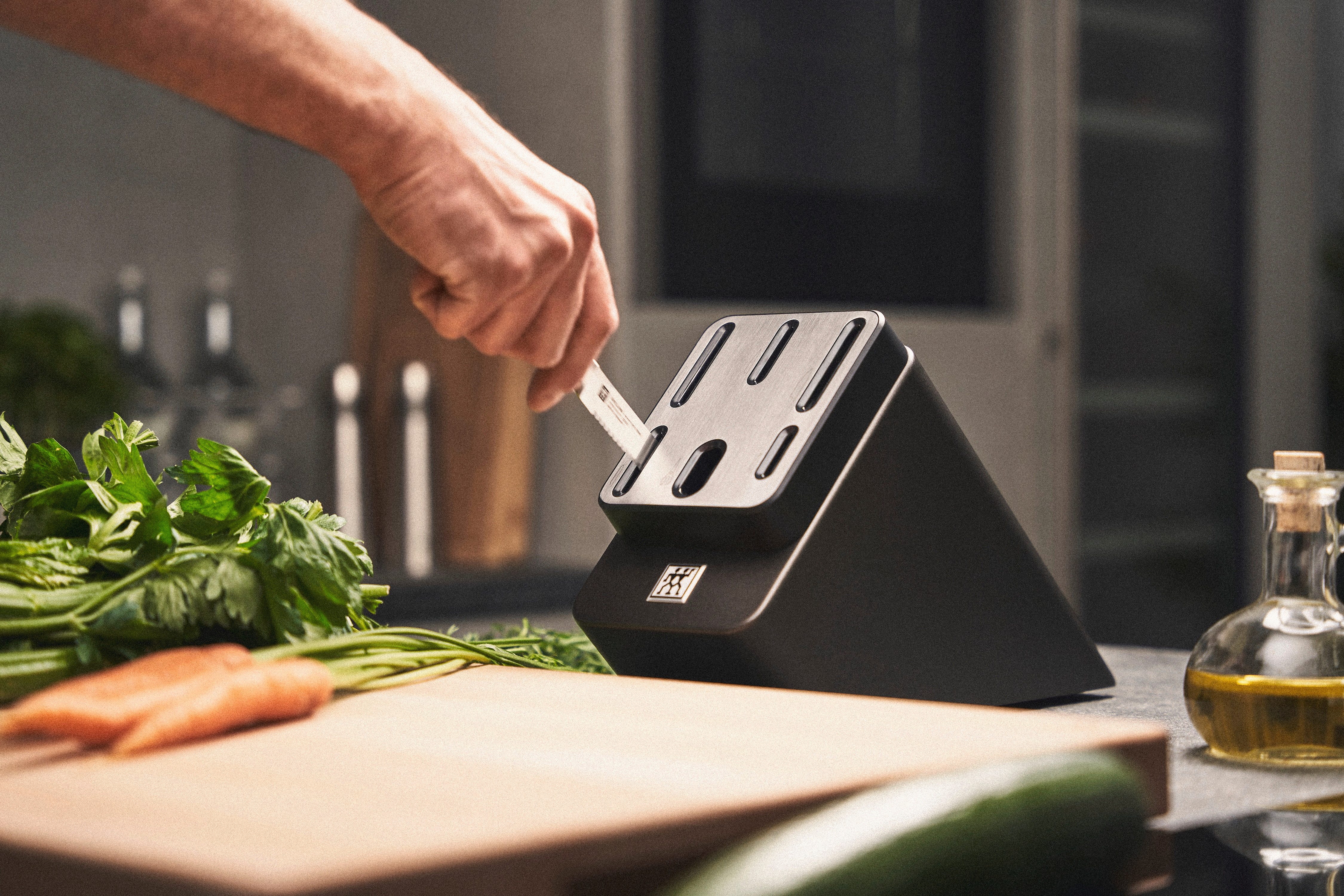 Zwilling Messenblok **** Vier sterren Made in Germany, zelfslijpende messenblok, speciale smelt (set, 7-delig)