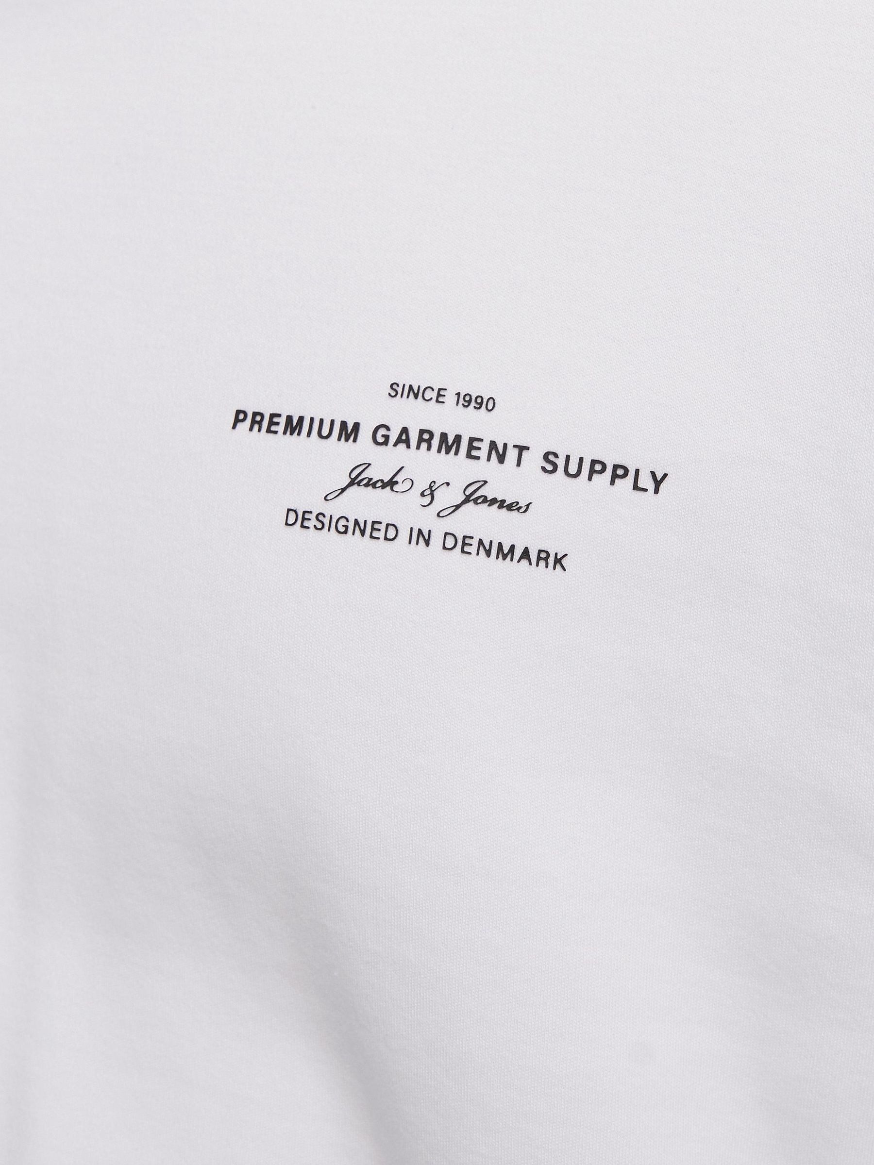 Jack & Jones Shirt met ronde hals JPRBLACHAD BRANDING SS CREW NECK TEE SN