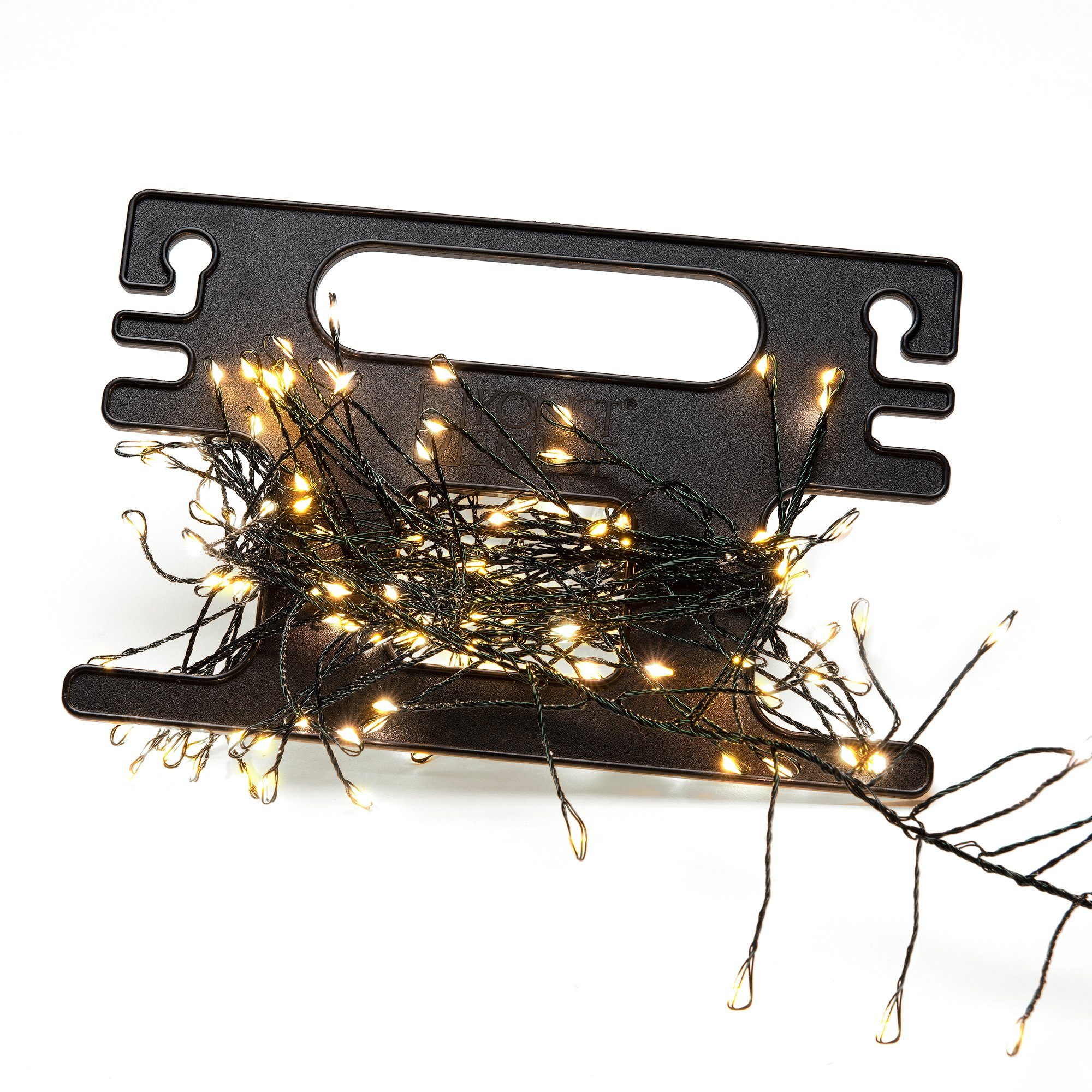 KONSTSMIDE Led-lichtsnoer Kerstversiering buiten Micro-led-clusterverlichting Cluster, met haspel (1 stuk)