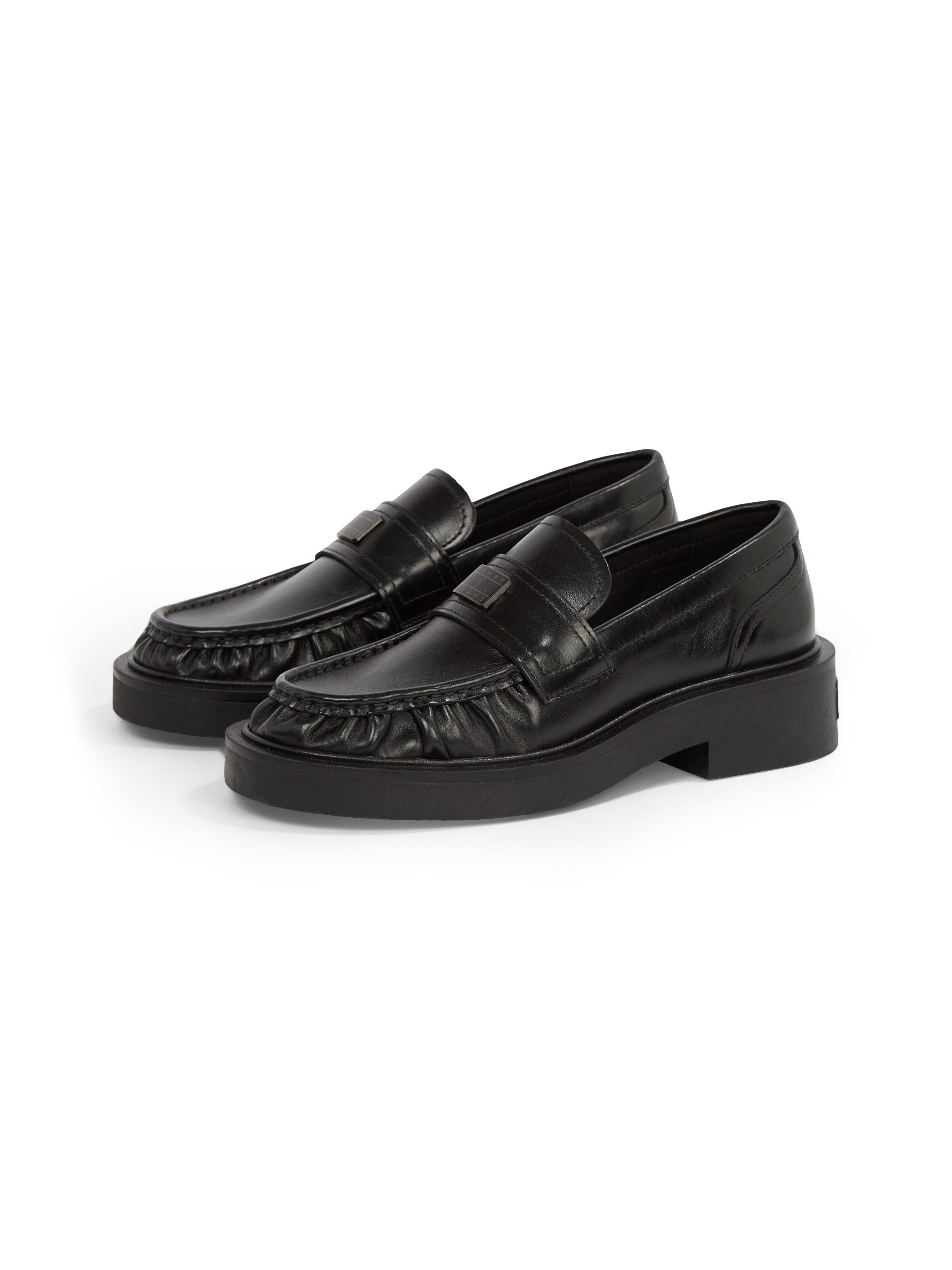 TOMMY JEANS Loafers TJW ORIGIN LOAFER slippers, lage schoen, instapschoen, zakelijke schoen met decoratieve band