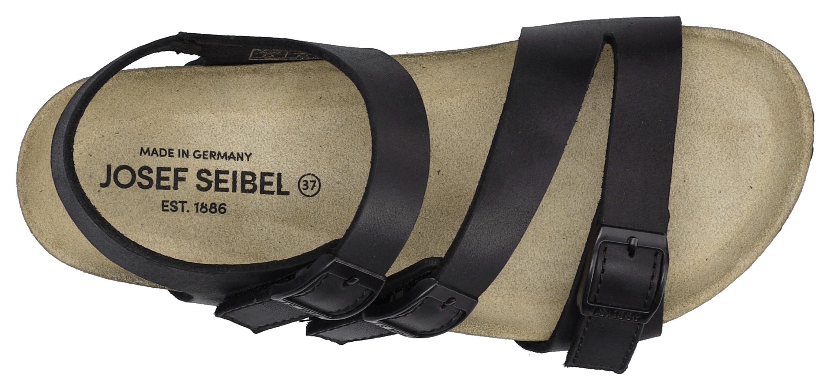 Josef Seibel Sandalen Hermine 16 , plateau, zomerschoen, trekkingsandaal met ergonomisch voetbed