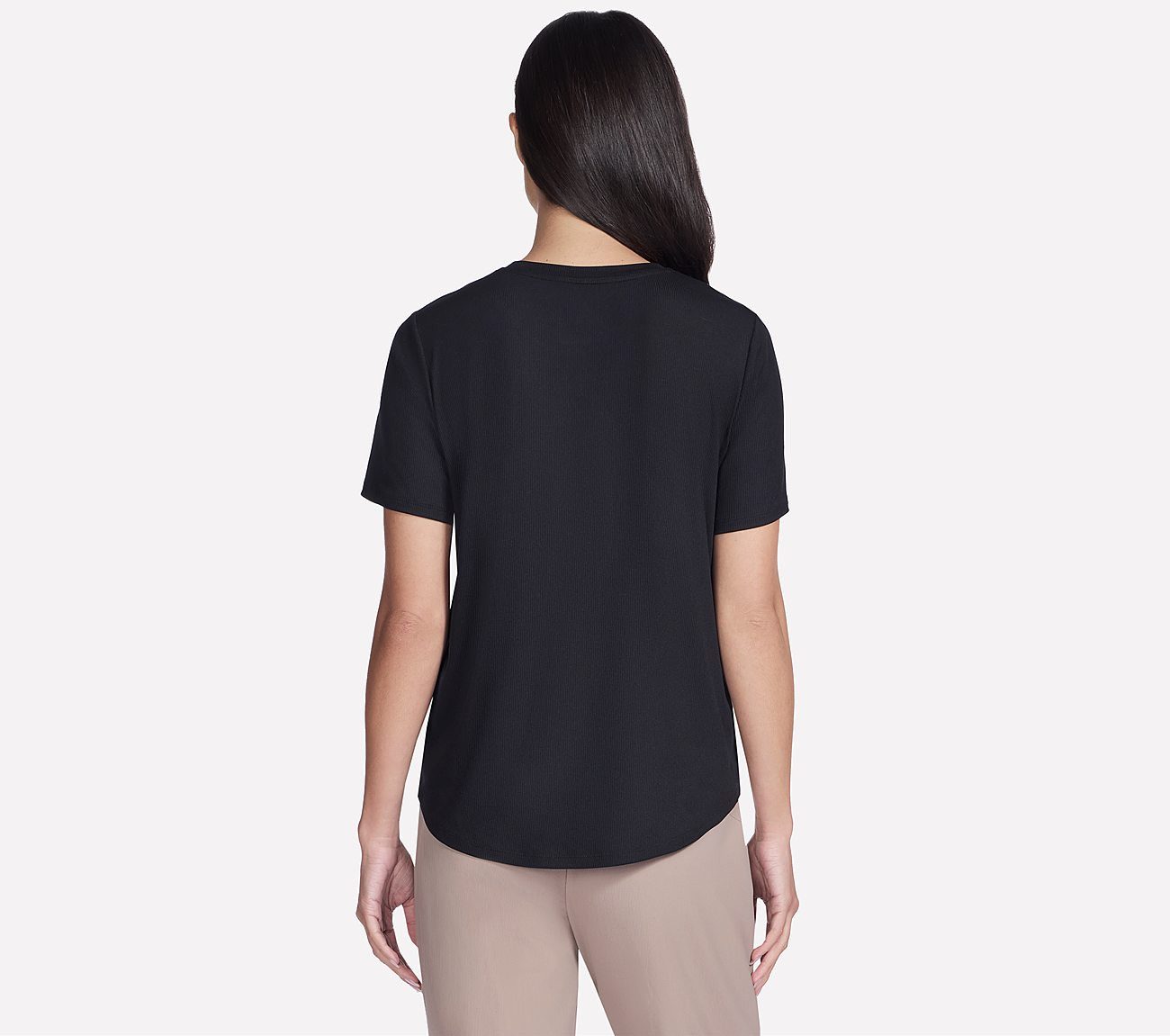 Skechers Functioneel shirt GOWALK LUXE RIB TEE (1-delig)