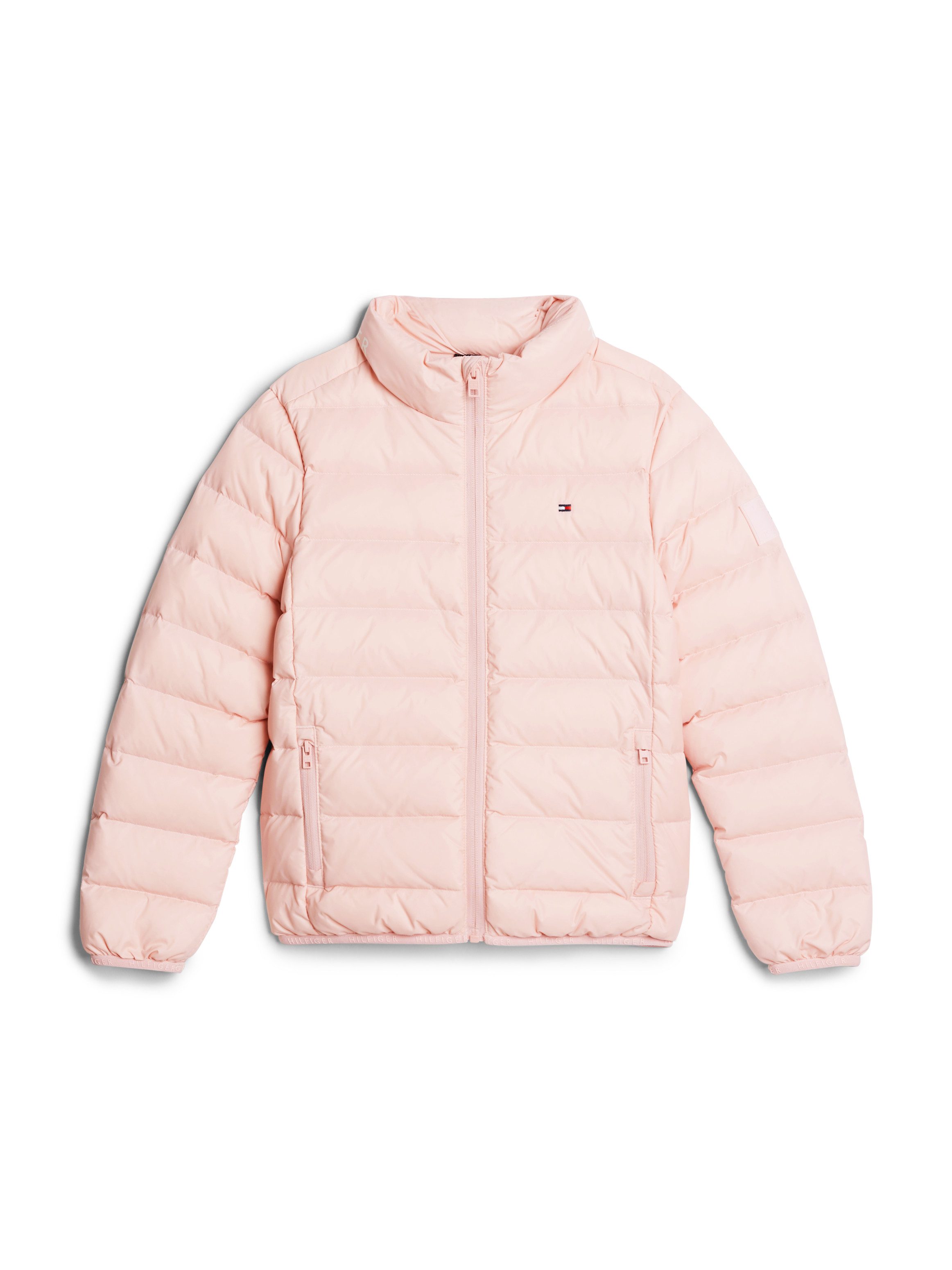 Tommy Hilfiger Gewatteerde jas U ESSENTIAL LIGHT DOWN JACKET Kinderen tot 16 jaar met logostiksel