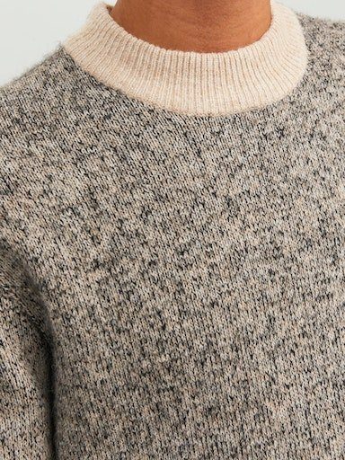 Jack & Jones Trui met ronde hals JCOSPACE KNIT MOCK NECK SN