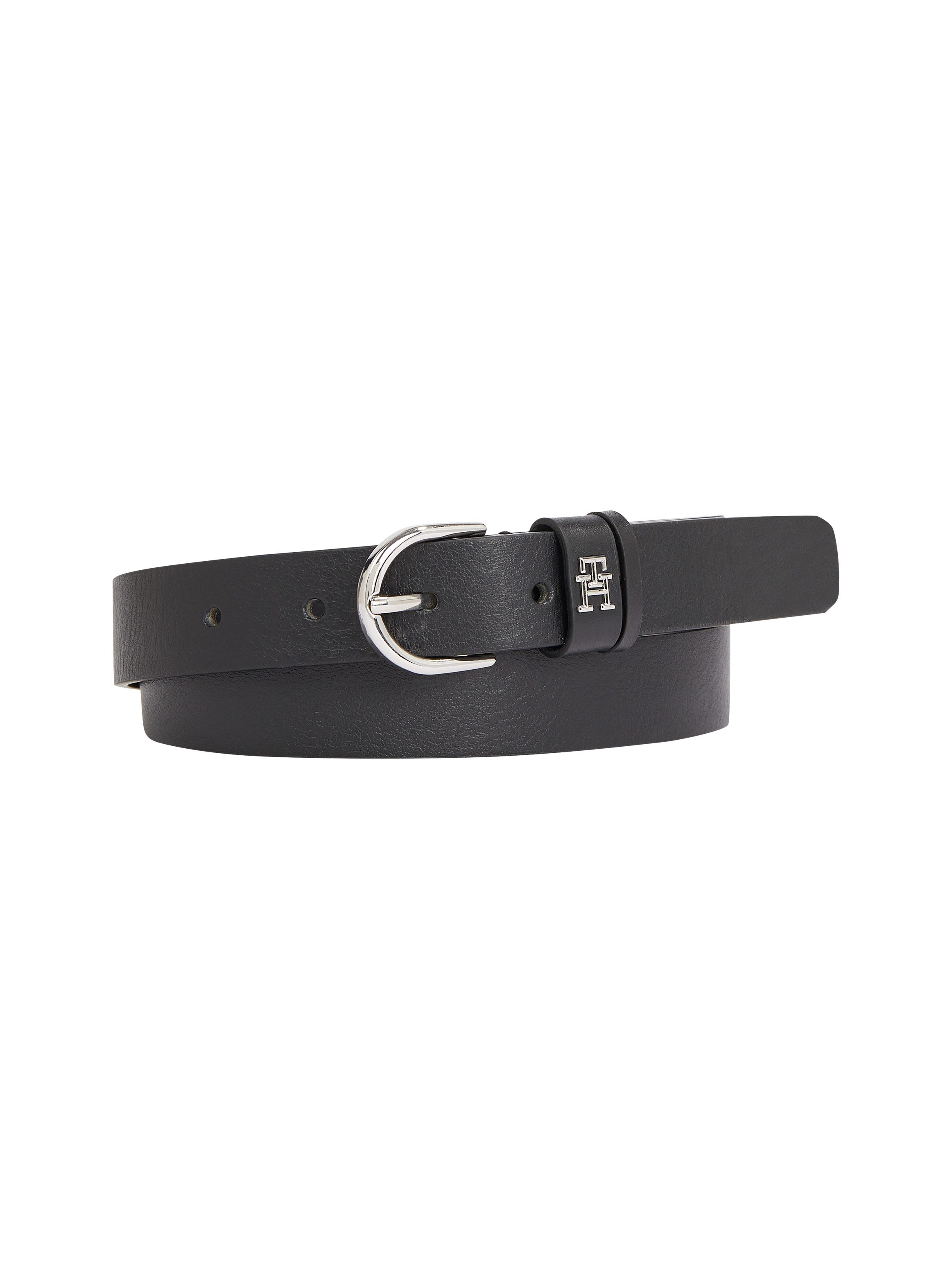 Tommy Hilfiger Leren riem Essential Effortless 2.5 cm met elegant afgeronde sluiting