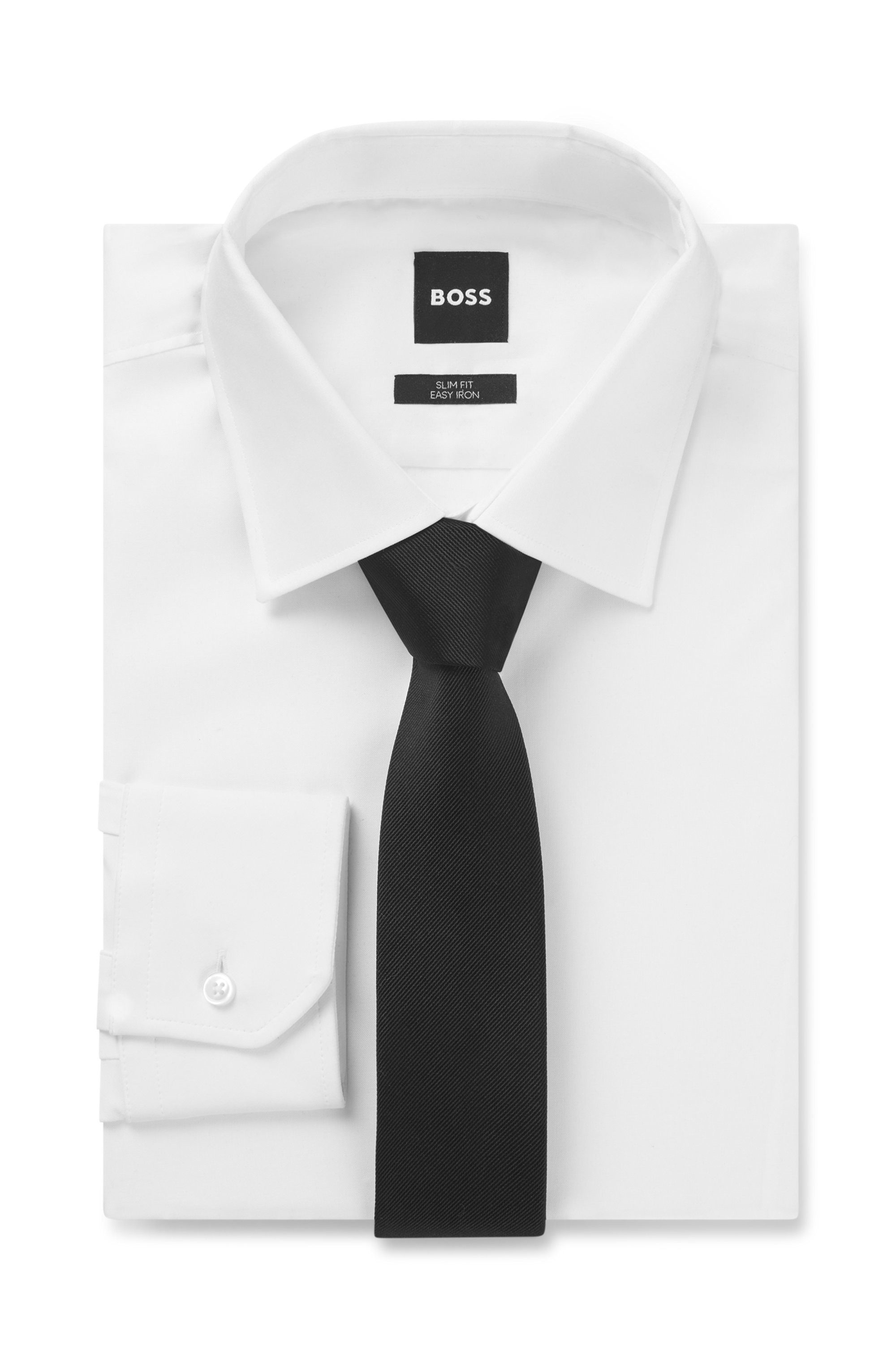 Boss Stropdas H-TIE 6 CM gemaakt in italië