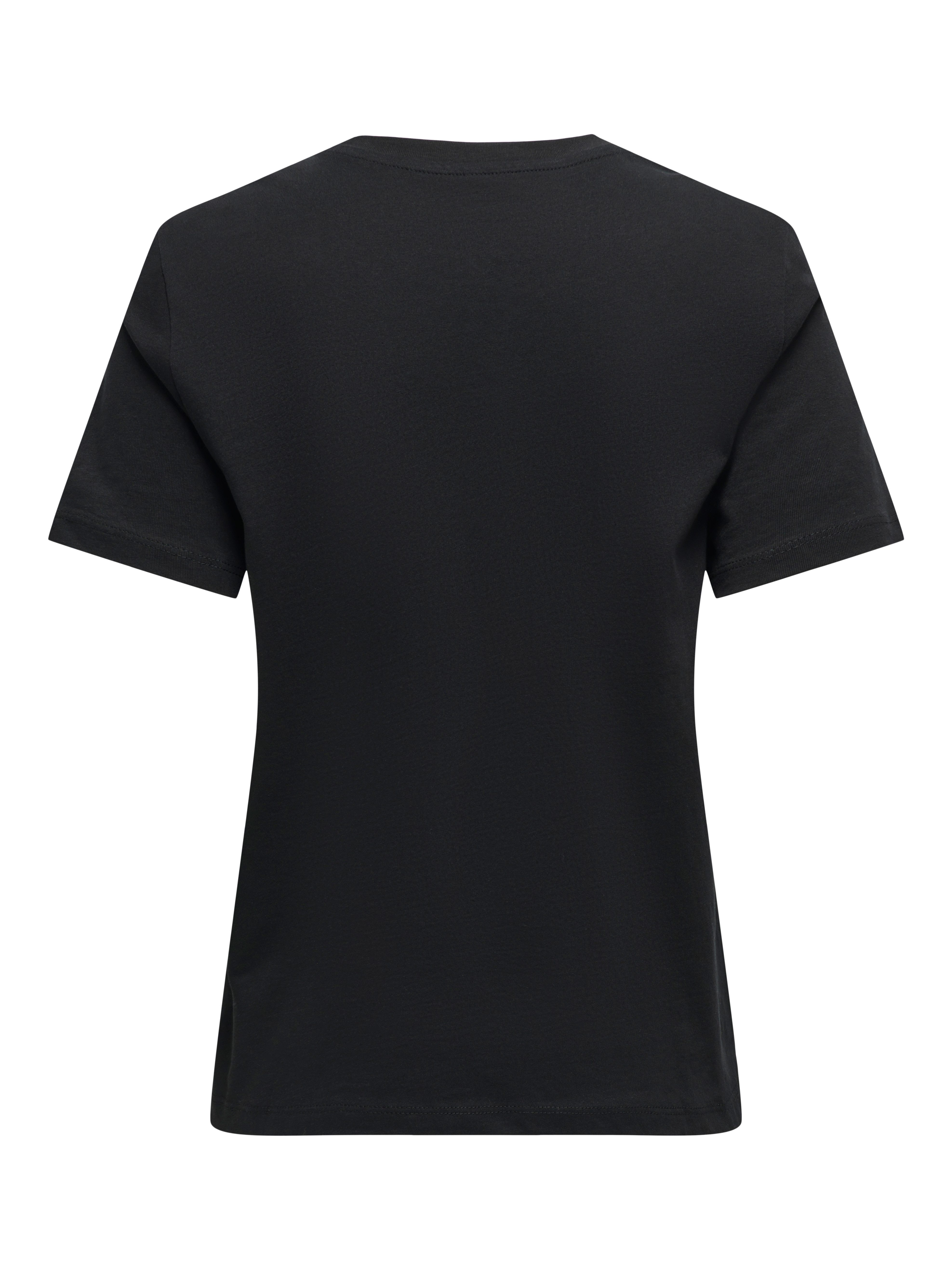 Only Shirt met korte mouwen ONLMICKEY S/S FOIL TOP CS JRS