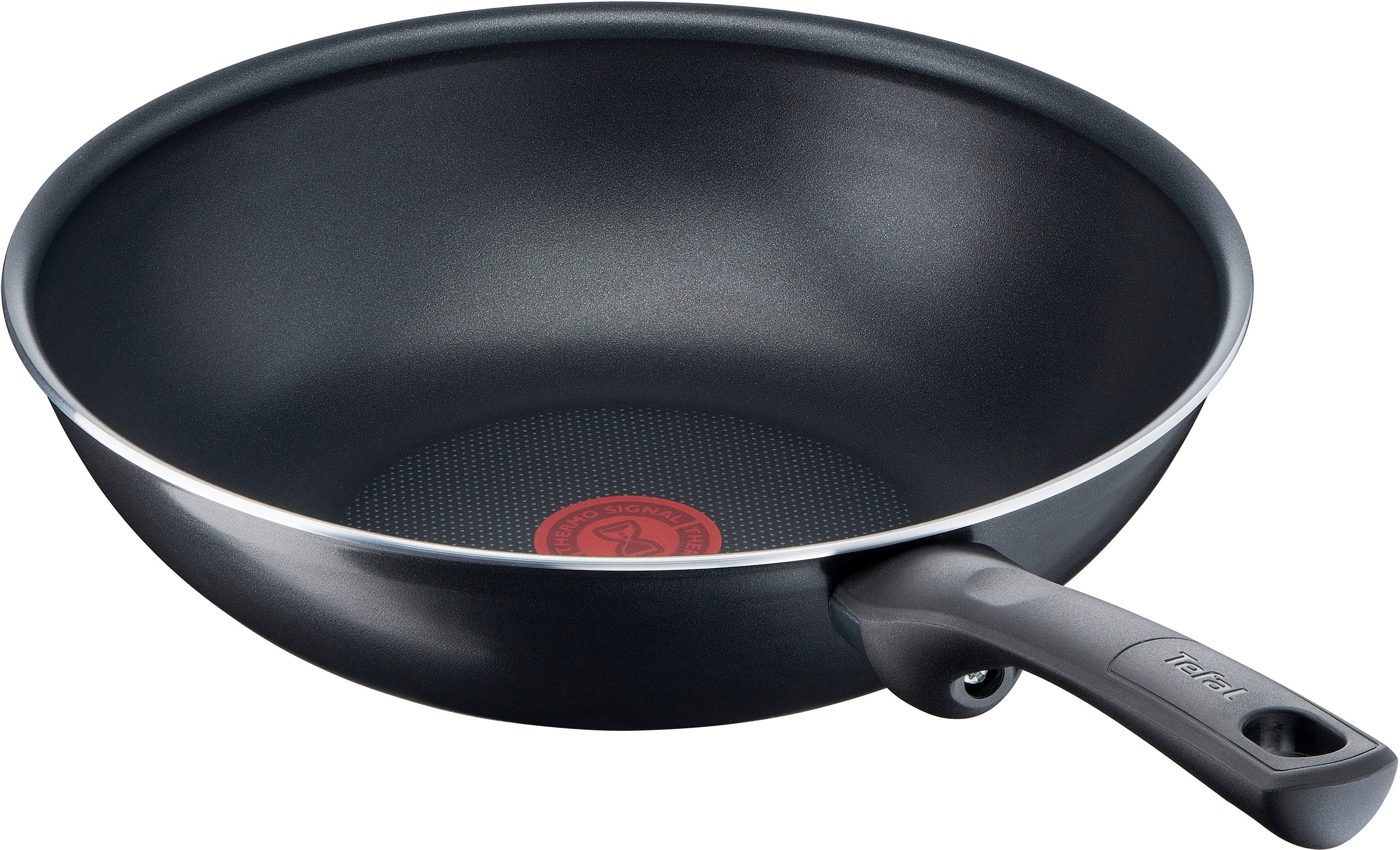 Tefal Wok Day by Day Anti-aanbakcoating, thermo-spot temperatuurindicator, 28 cm