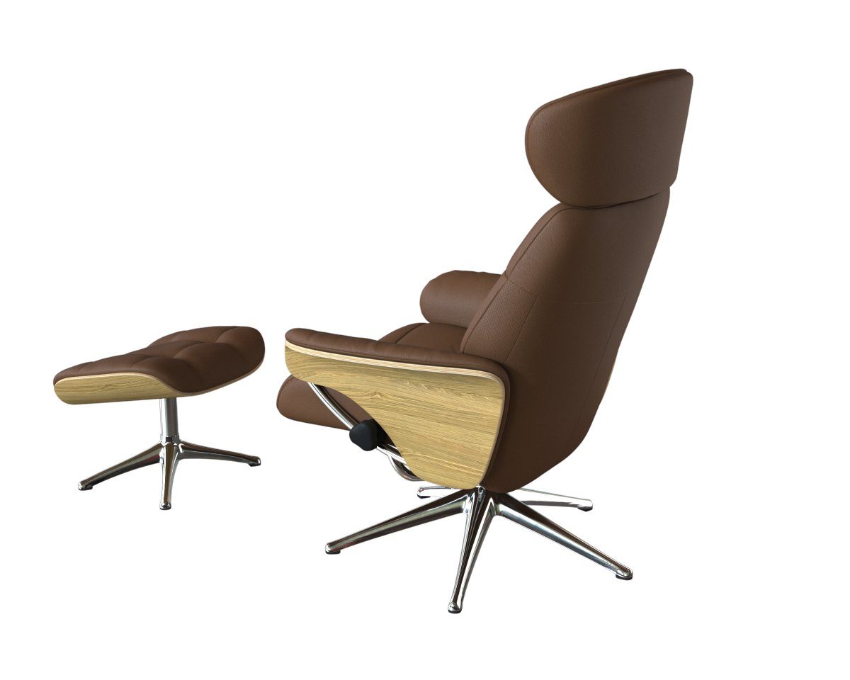 FLEXLUX Relaxfauteuil Skagen functionele stoel, gestoffeerde stoel, armleuning, TV-fauteuil,