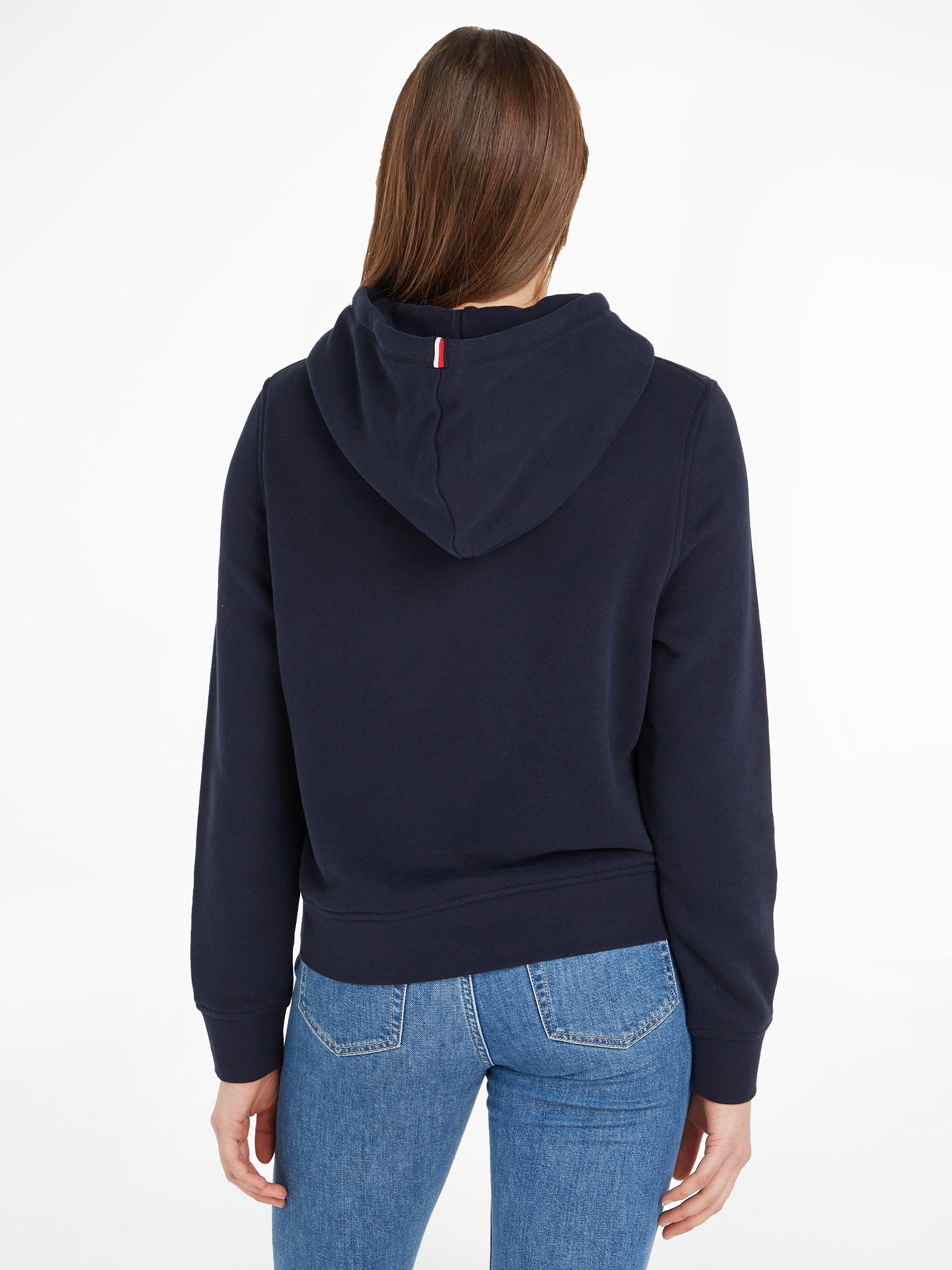 Tommy Hilfiger Hoodie 1985 RLX MINI CORP LOGO HOODIE met logo opschrift op borsthoogte