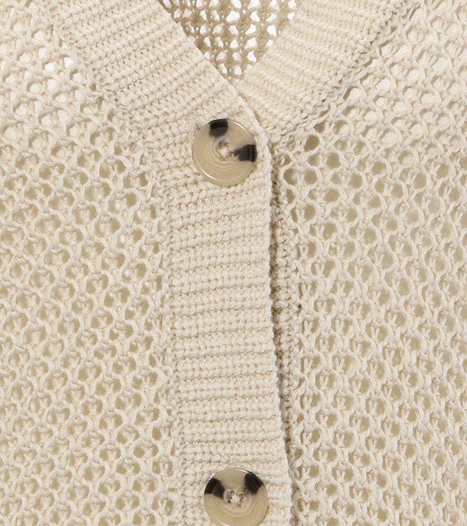Aniston CASUAL Vest met trendy gaatjesbrei-patroon nieuwe collectie