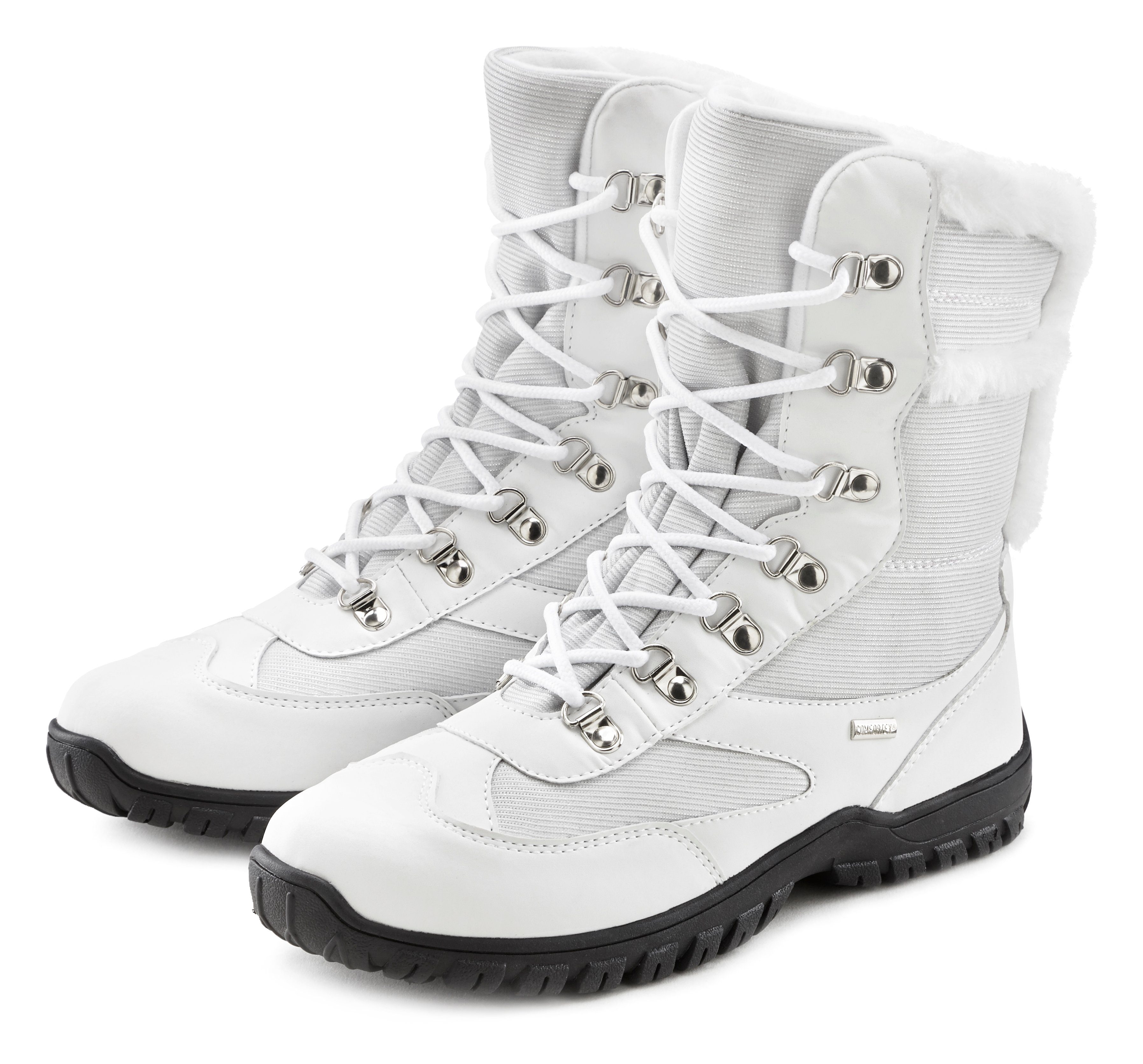 Lascana Winterlaarzen Snowboots, outdoor laars, wind- en waterafstotend, profielzool