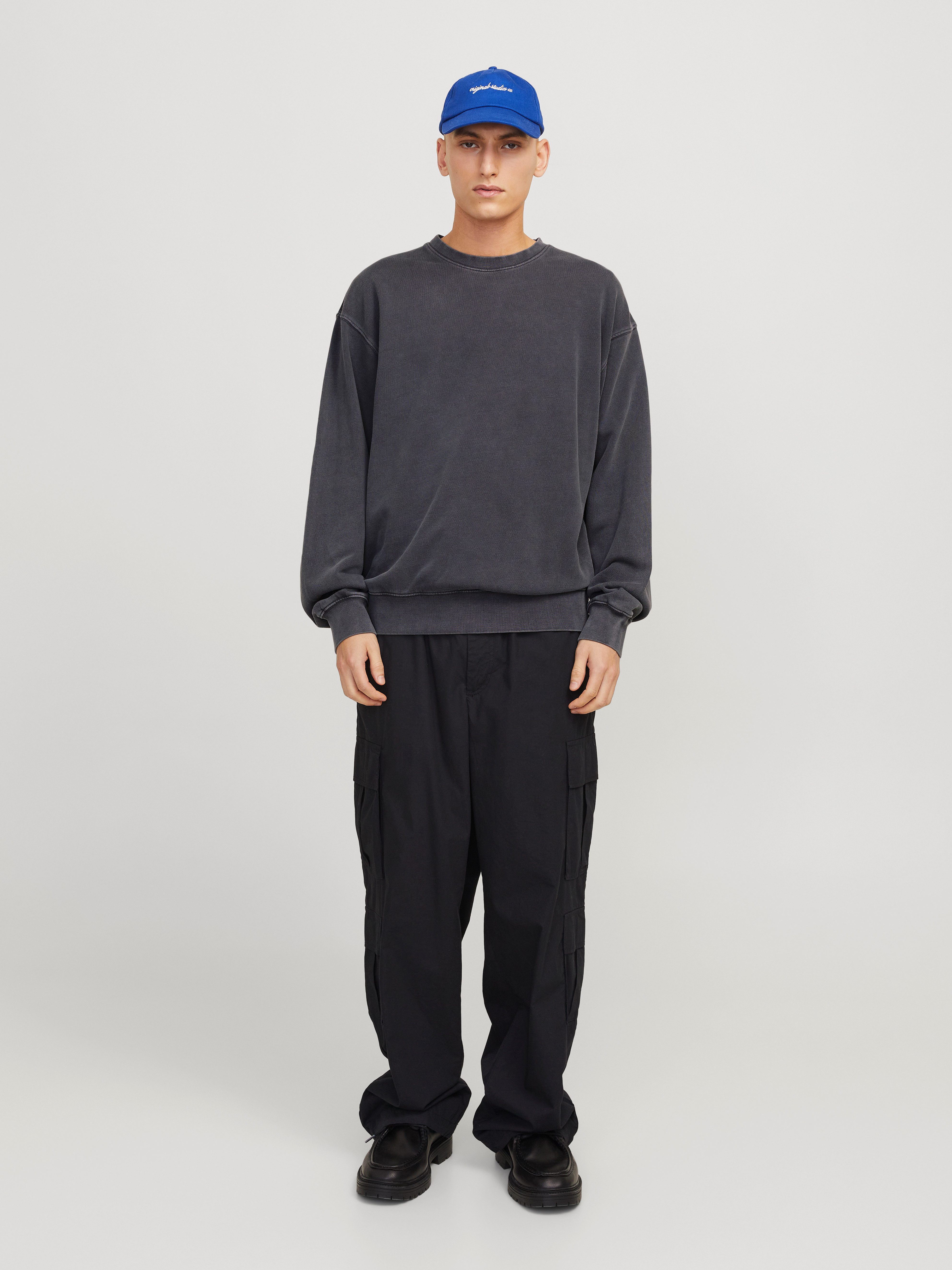 Jack & Jones Sweatshirt JJECHARGE FADED SWEAT CREW NECK NOOS