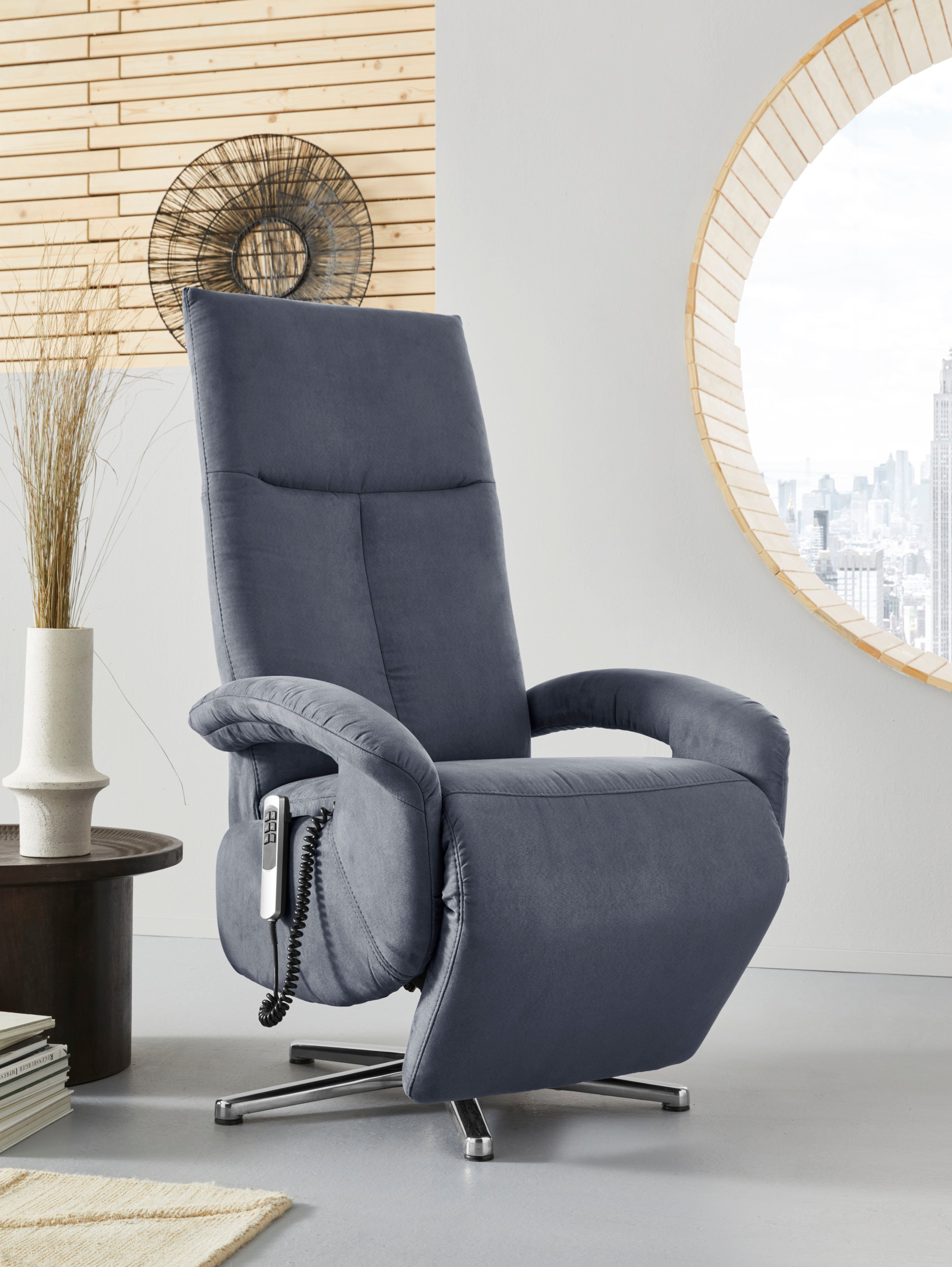 Places of Style Relaxfauteuil Tycoon naar keuze handmatig, met twee motoren of met twee motoren en a