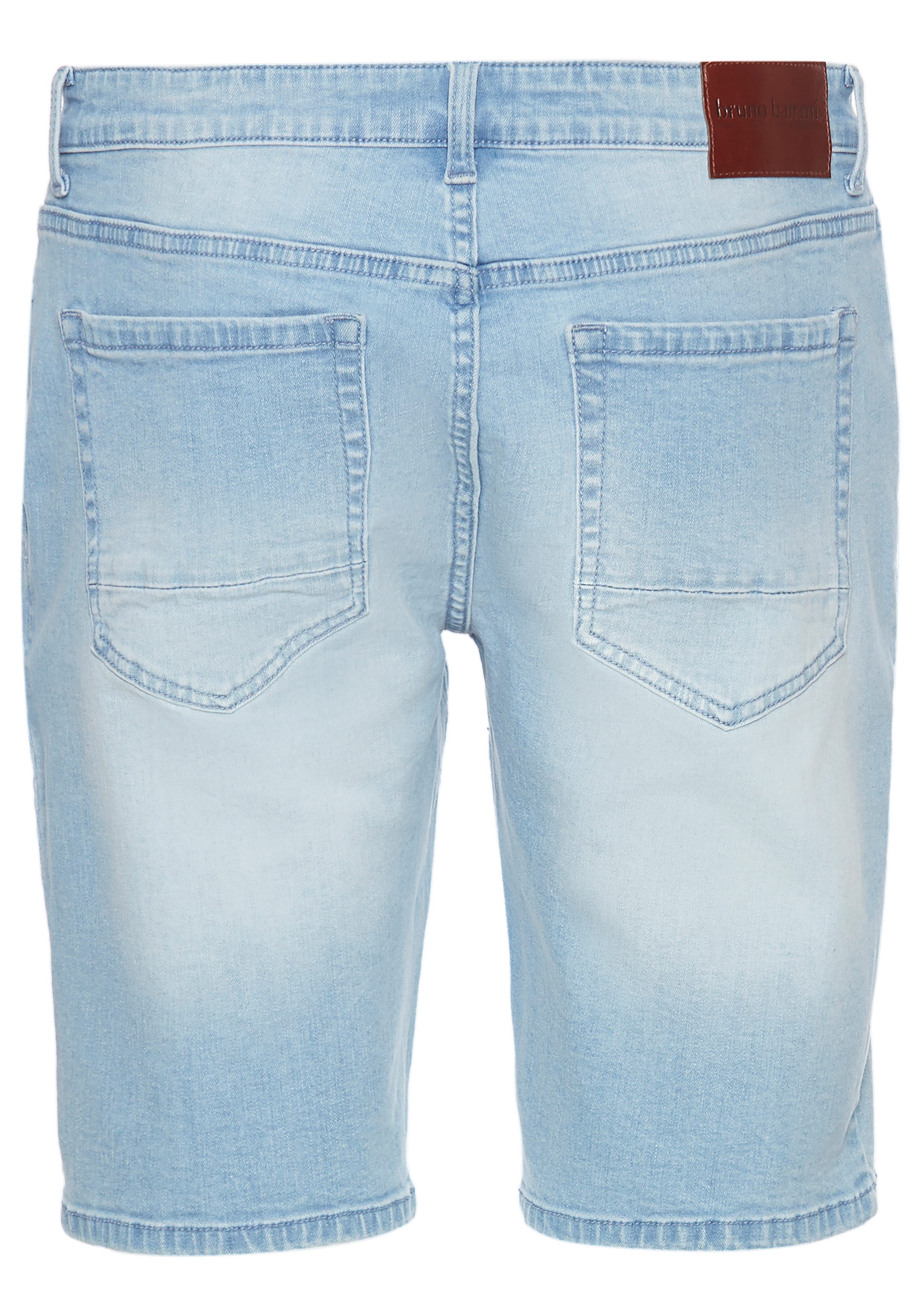 Bruno Banani Jeansshort Hutch-Shorts lage taillehoogte