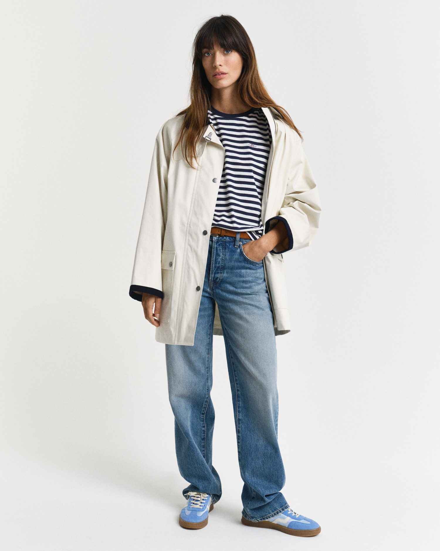 Gant T-shirt REG STRIPED SHIELD SS T-SHIRT