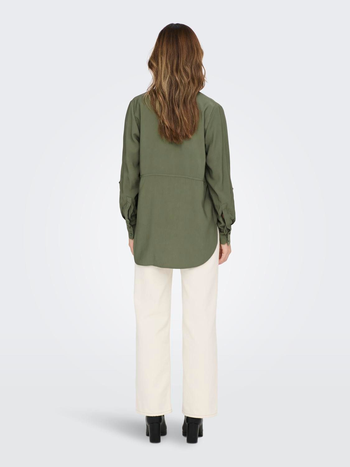 JDY Overhemdblouse JDYOLLI L/S LONG SHIRT WVN NOOS