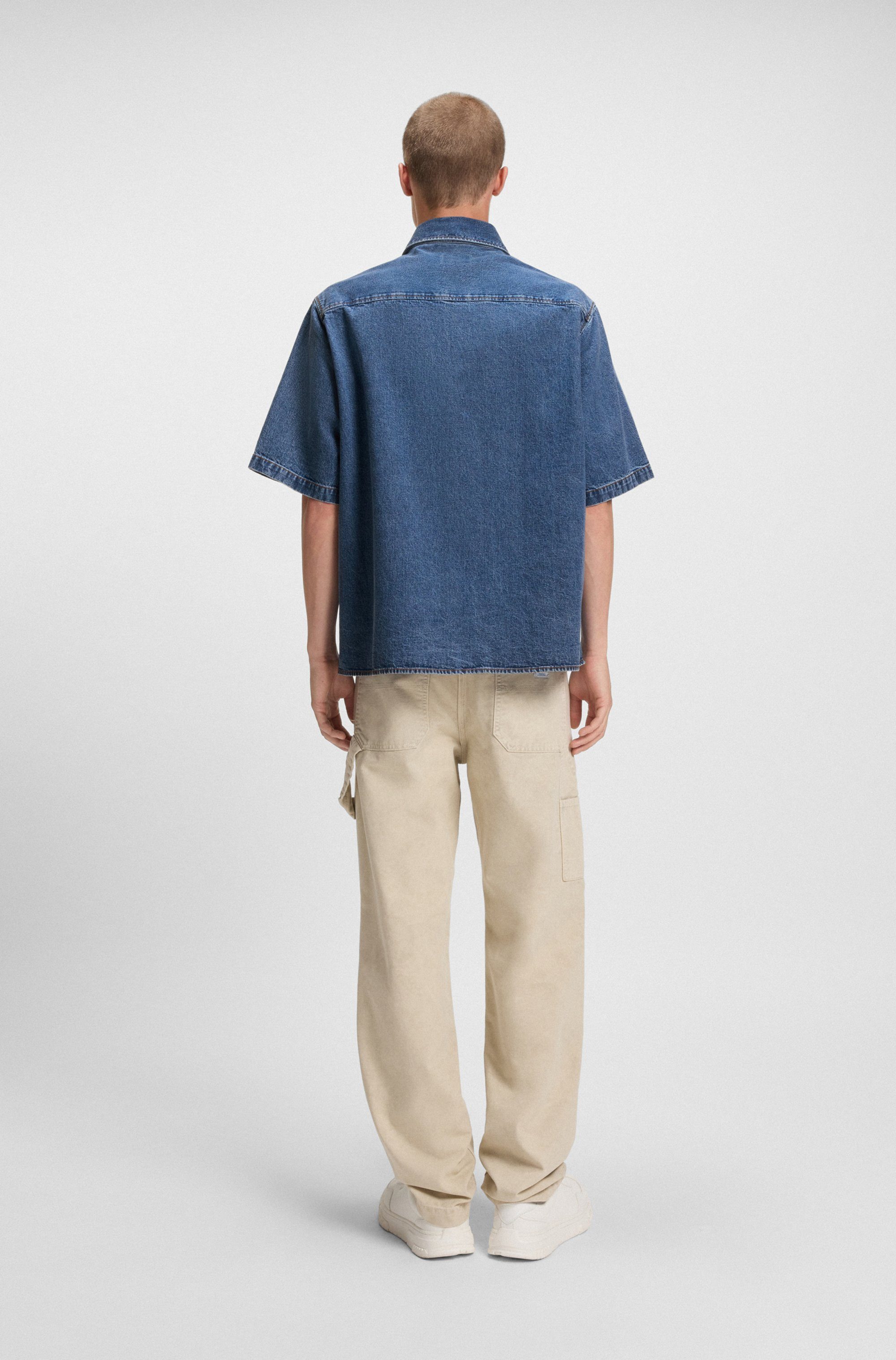 HUGO Blue Jeans overhemd Ekyno