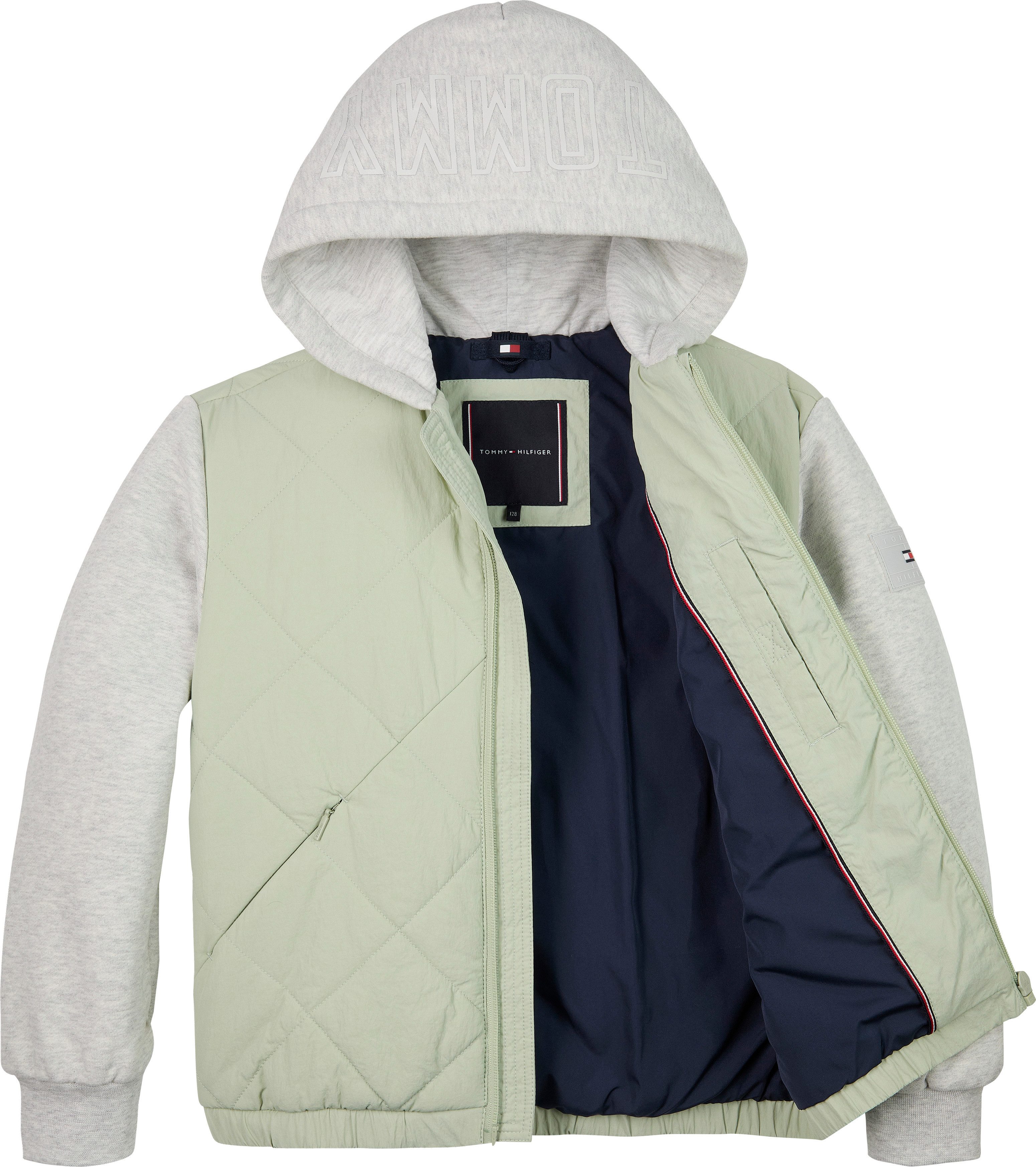 Tommy Hilfiger Gewatteerde jas MIX MEDIA QUILTED JACKET